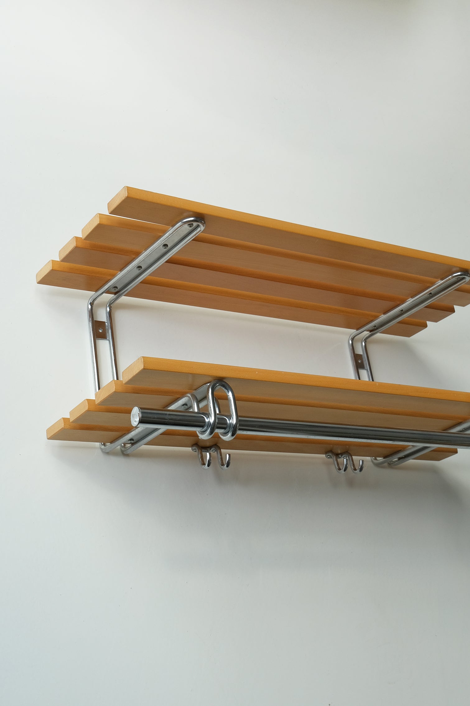 Beech Chrome Rack-Vintage-KIOSK48TH