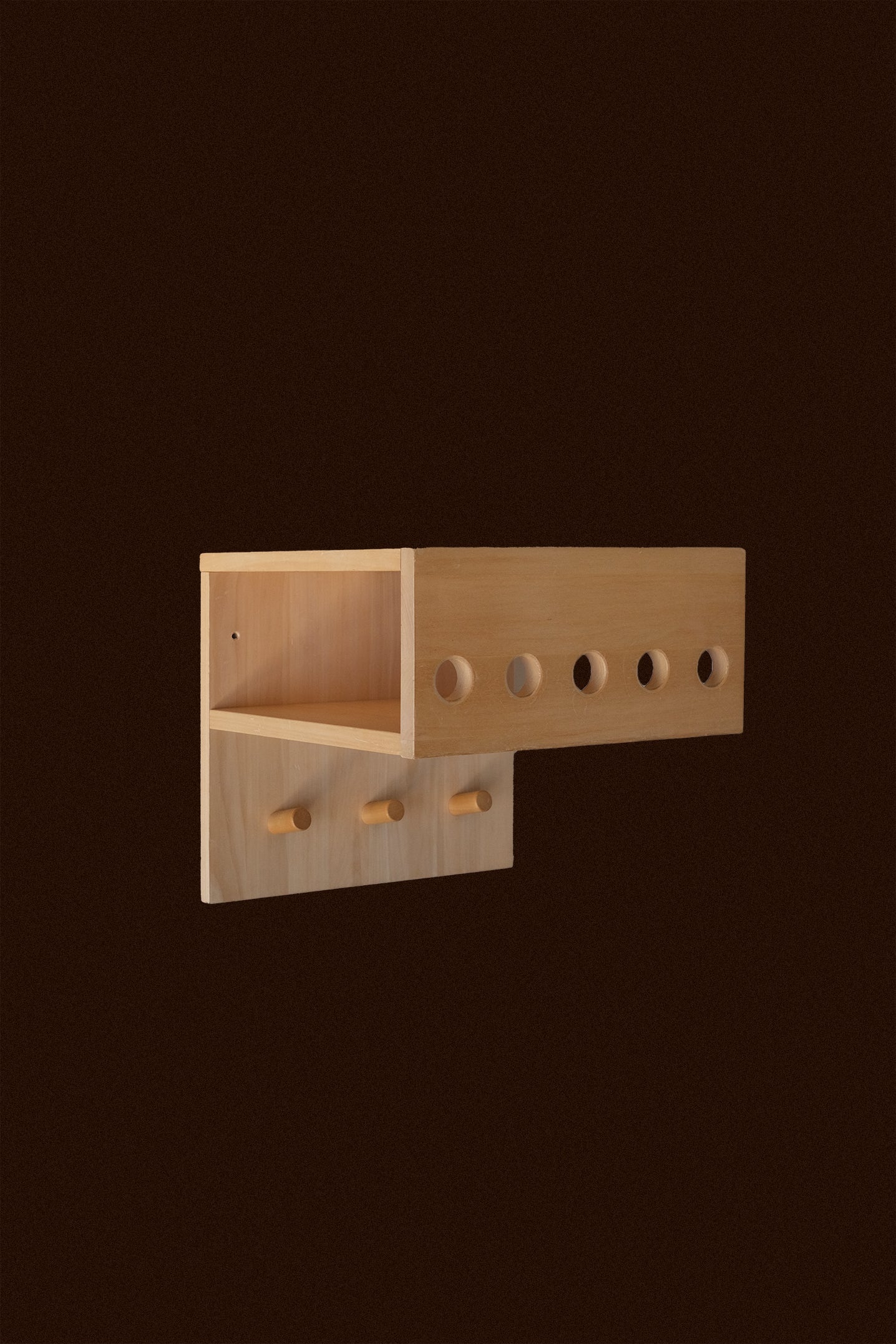 Birch Shelf Rack-Vintage-KIOSK48TH