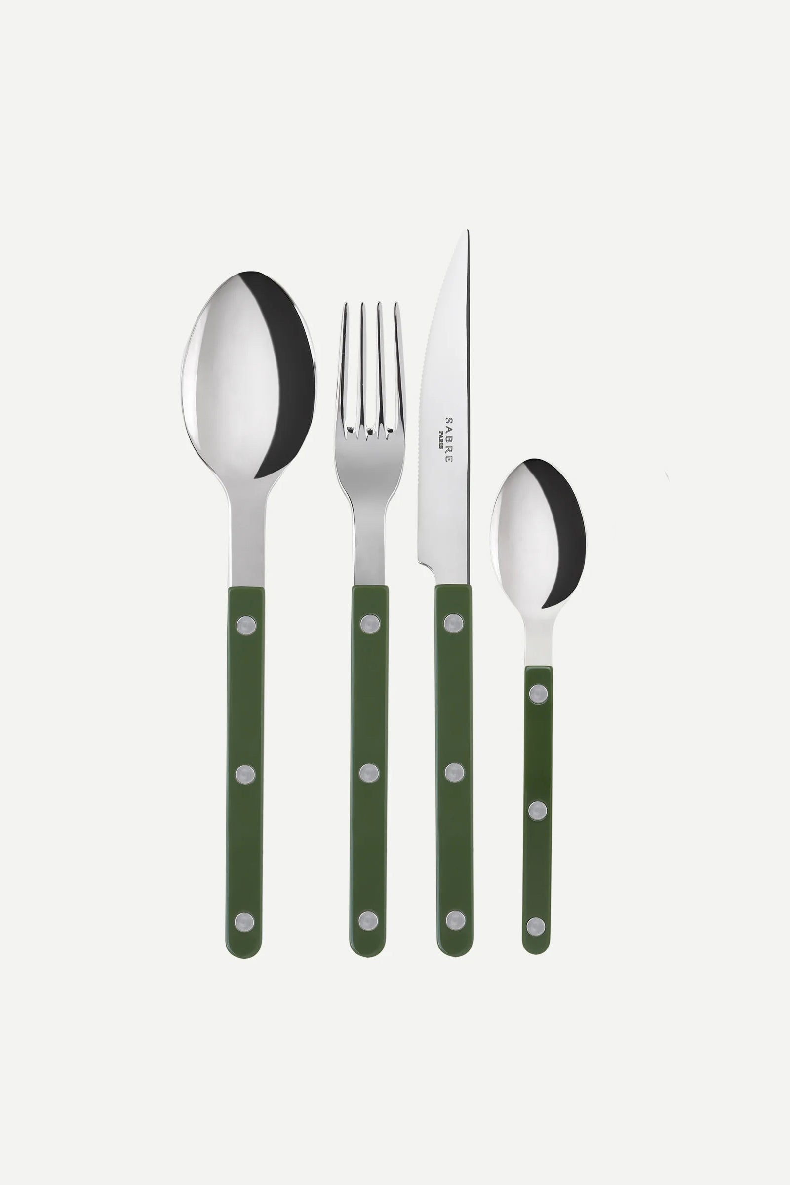 Bistrot cutlery green-Sabre Paris-KIOSK48TH