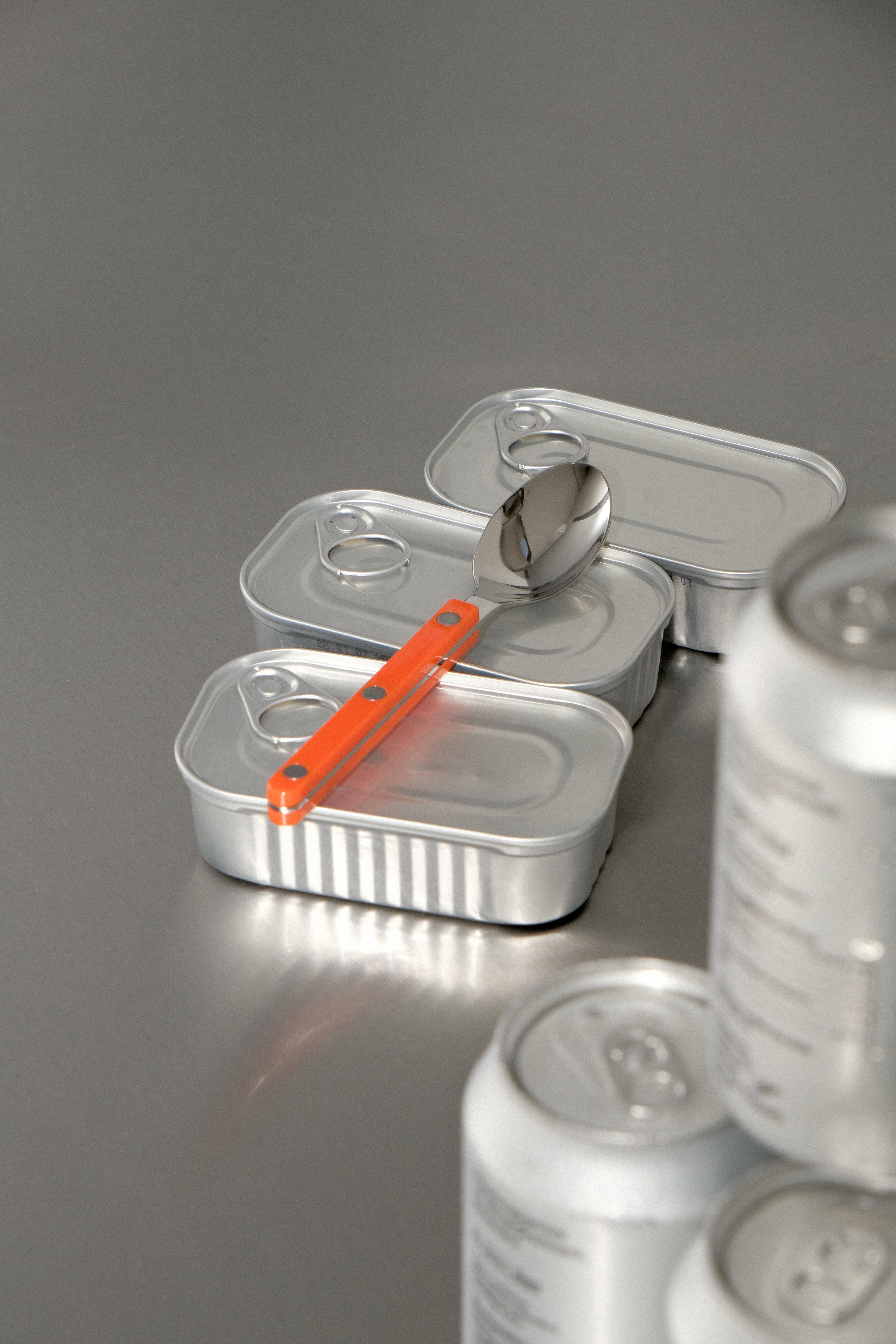 Bistrot cutlery orange-Sabre Paris-KIOSK48TH