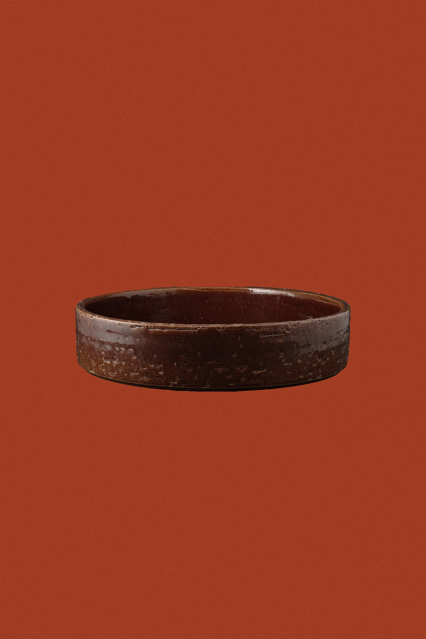 Brown Ceramic Tray-Vintage-KIOSK48TH