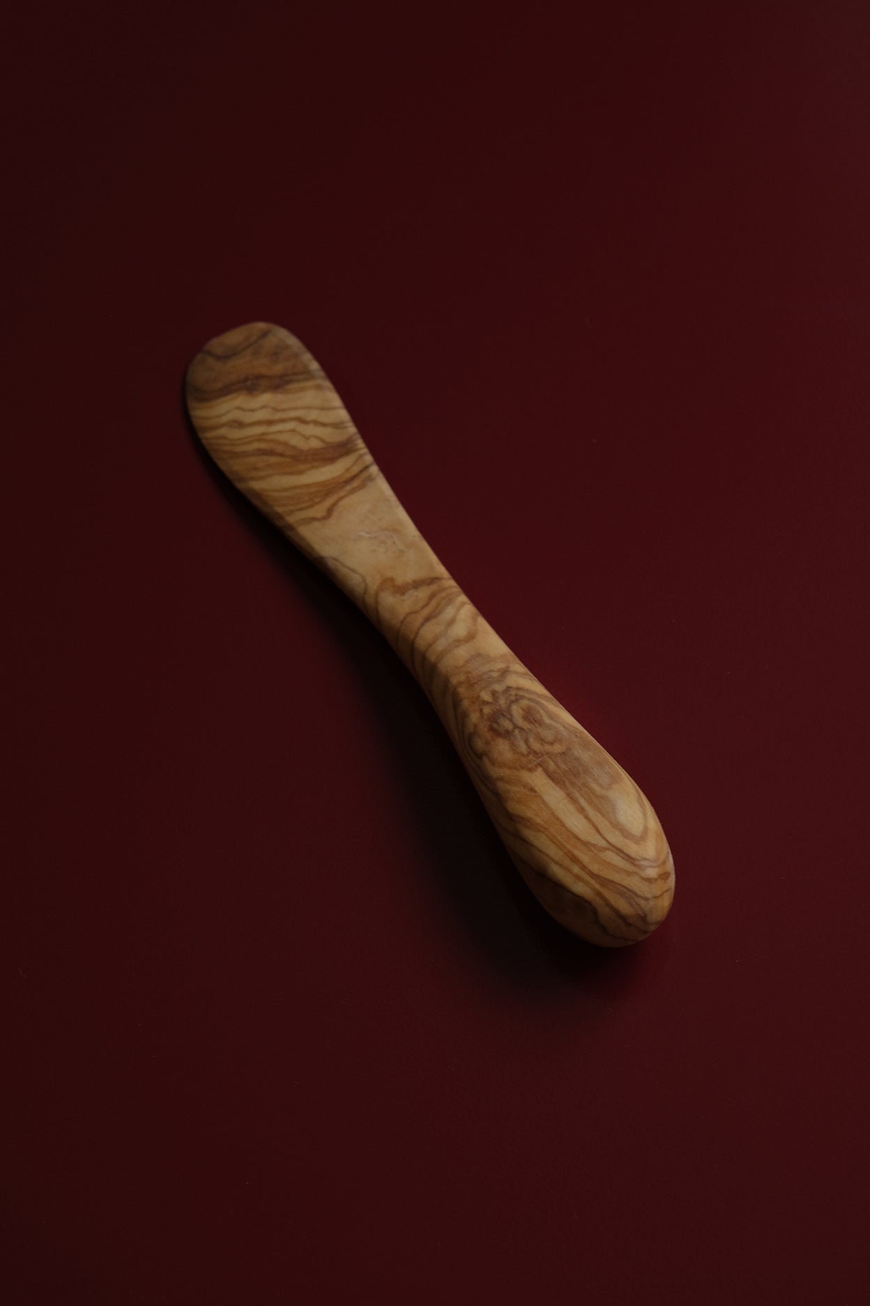 Butter Knife Olive Wood-Inox-KIOSK48TH