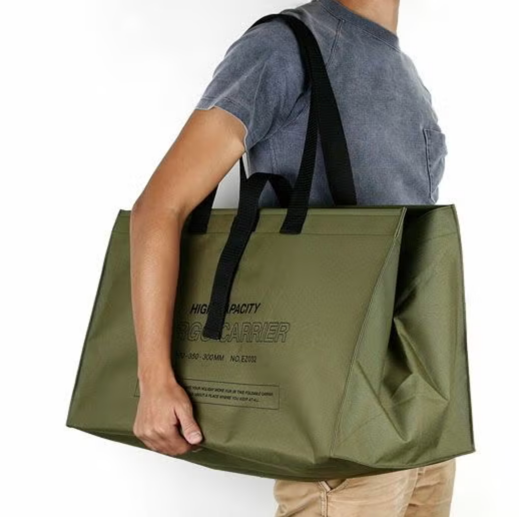 Cargo Bag Large Green-Nähe-KIOSK48TH