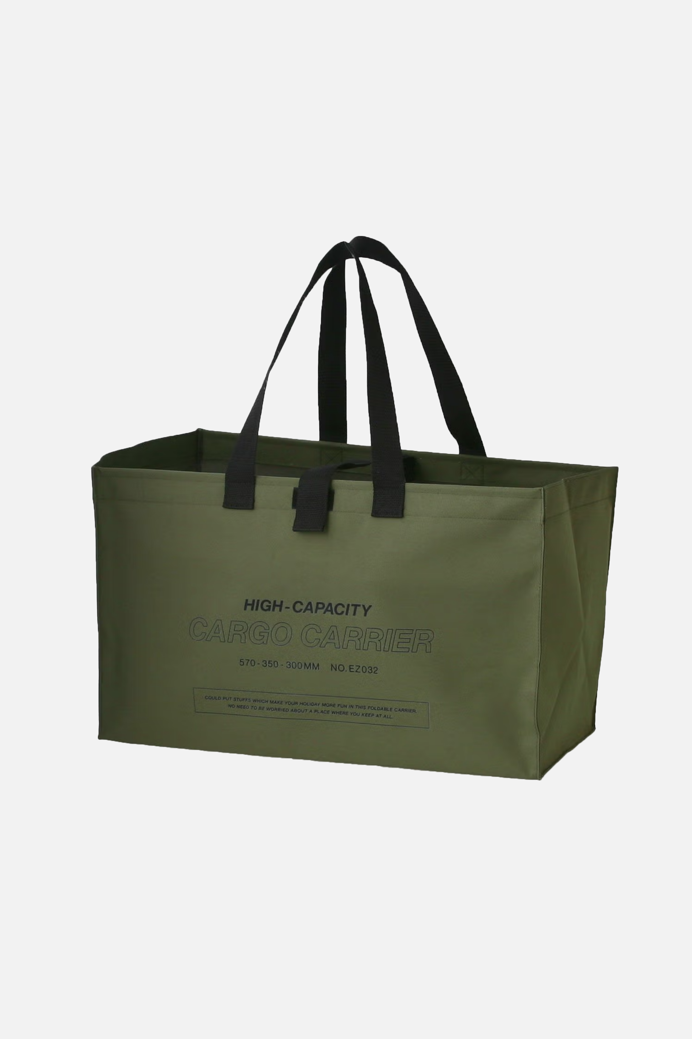 Cargo Bag Large Green-Nähe-KIOSK48TH