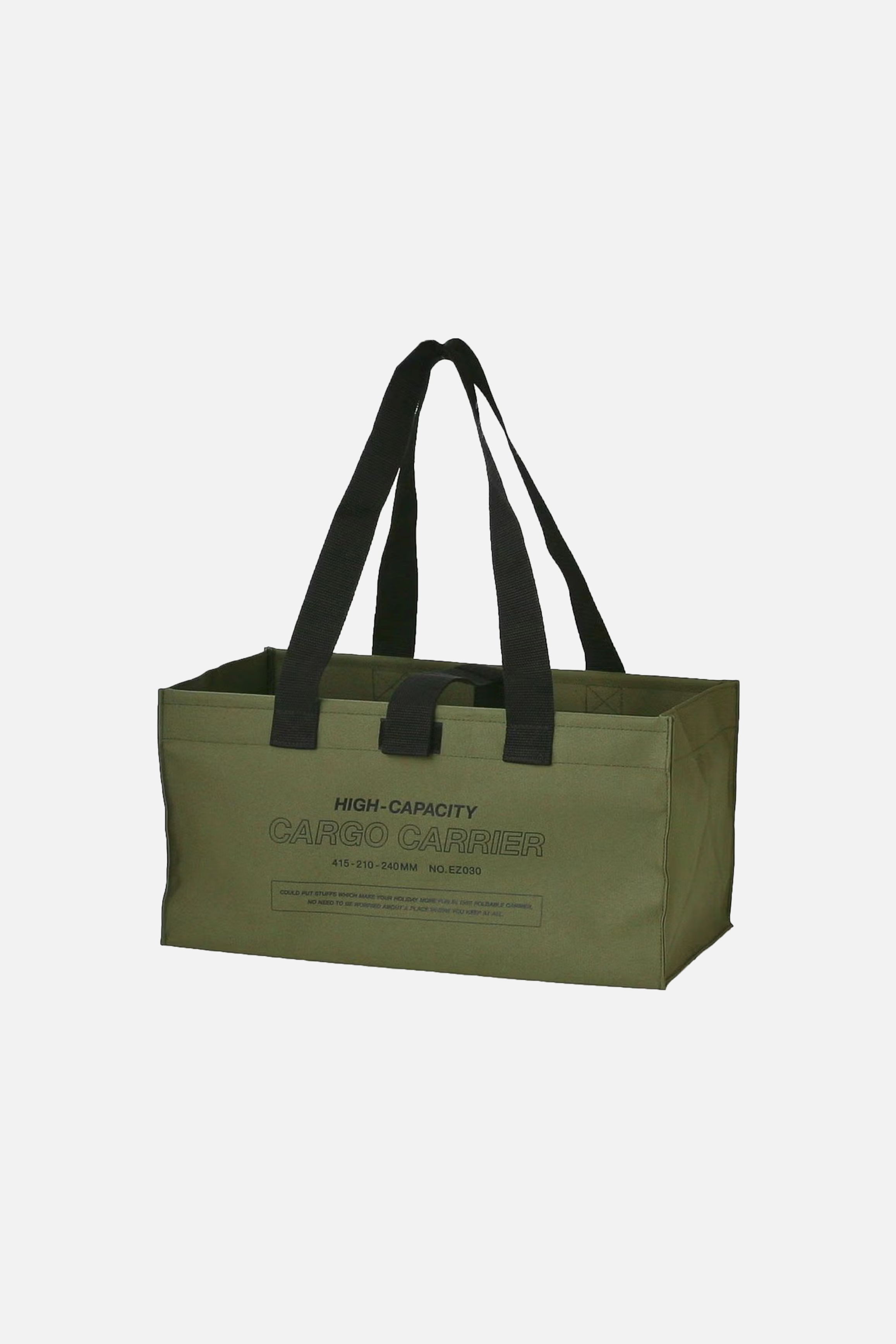 Cargo Bag Small Green-Nähe-KIOSK48TH