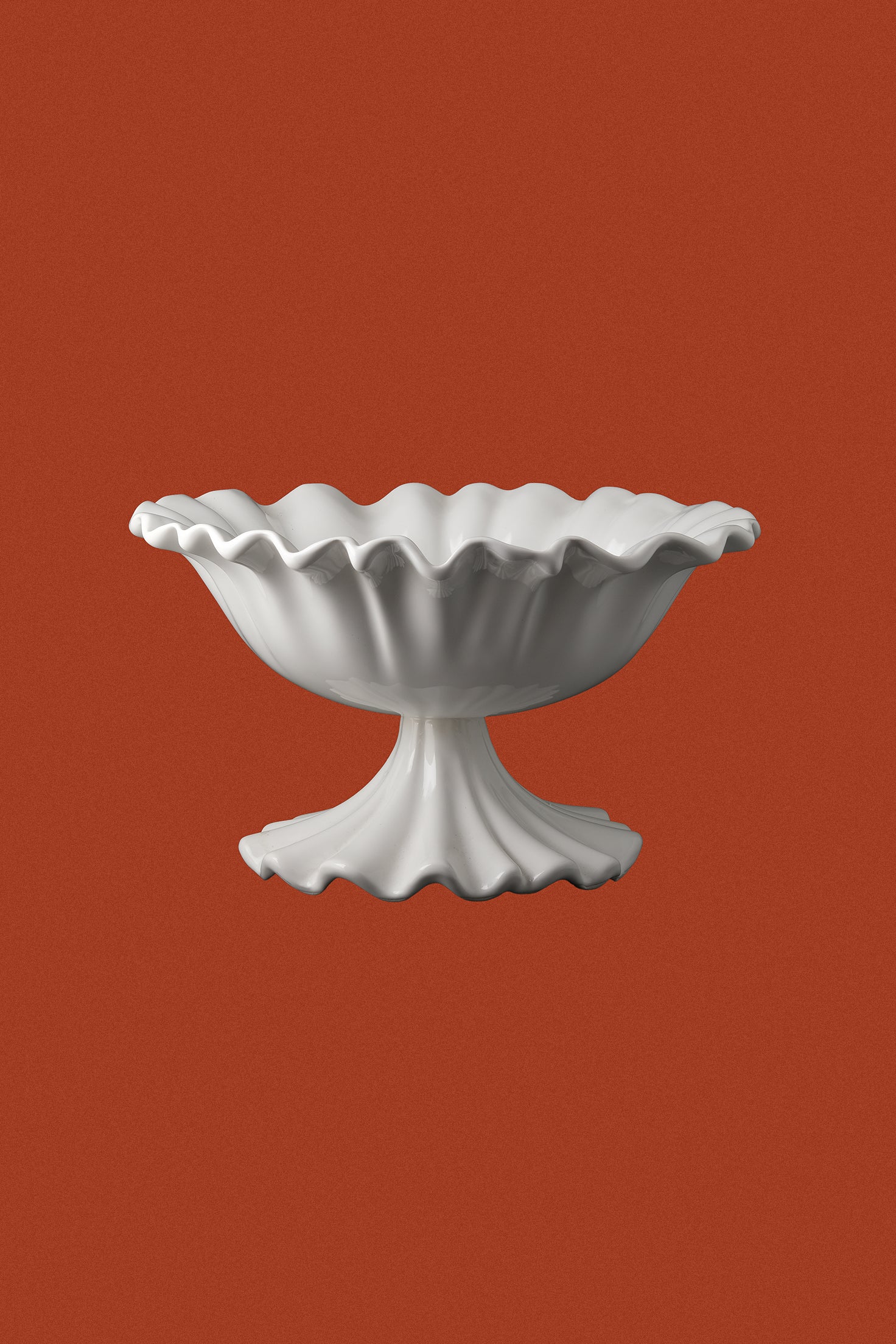 Ceramic Ruffle Bowl-Vintage-KIOSK48TH