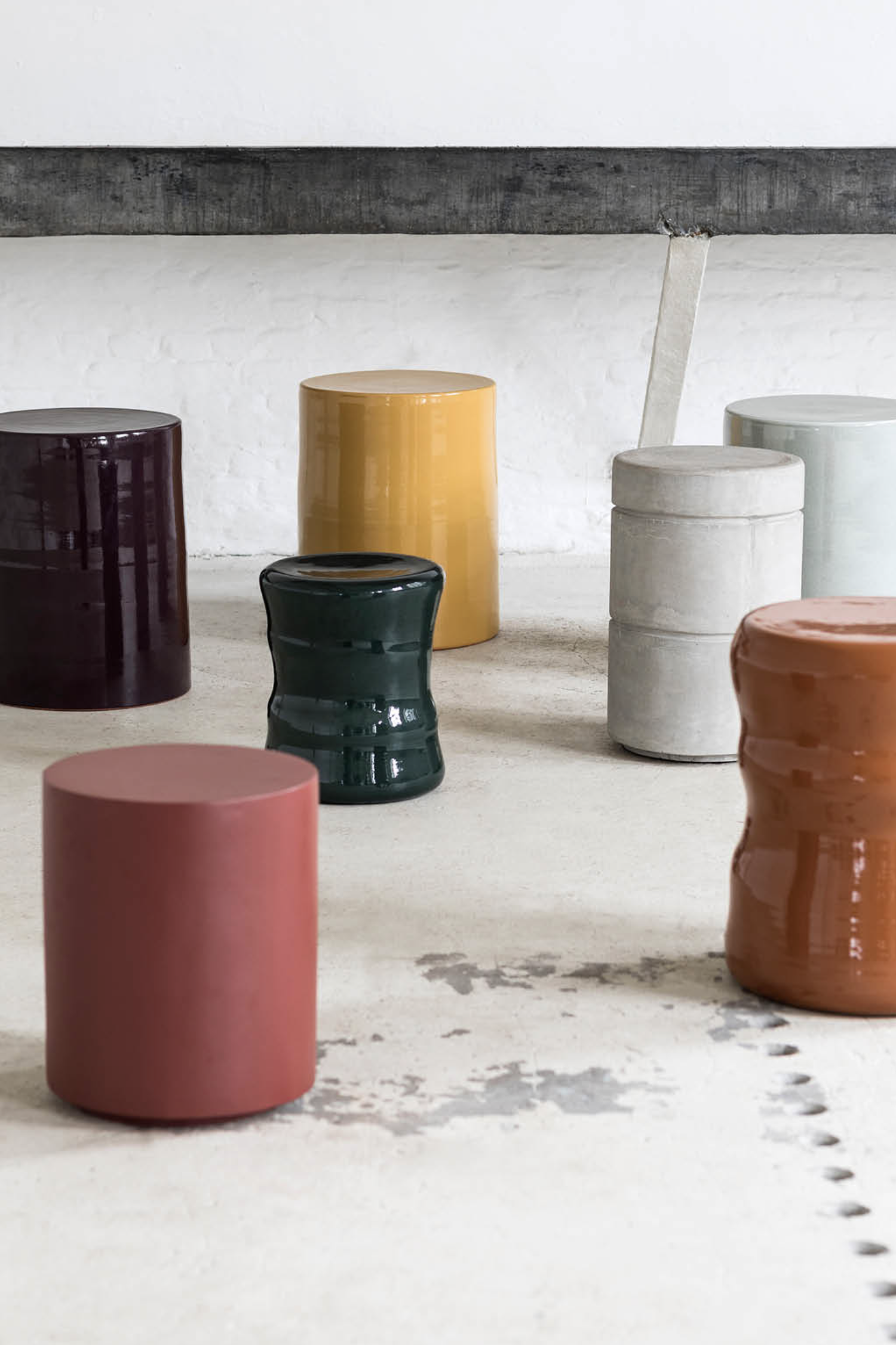 Ceramic Side Table Brown-Serax-KIOSK48TH