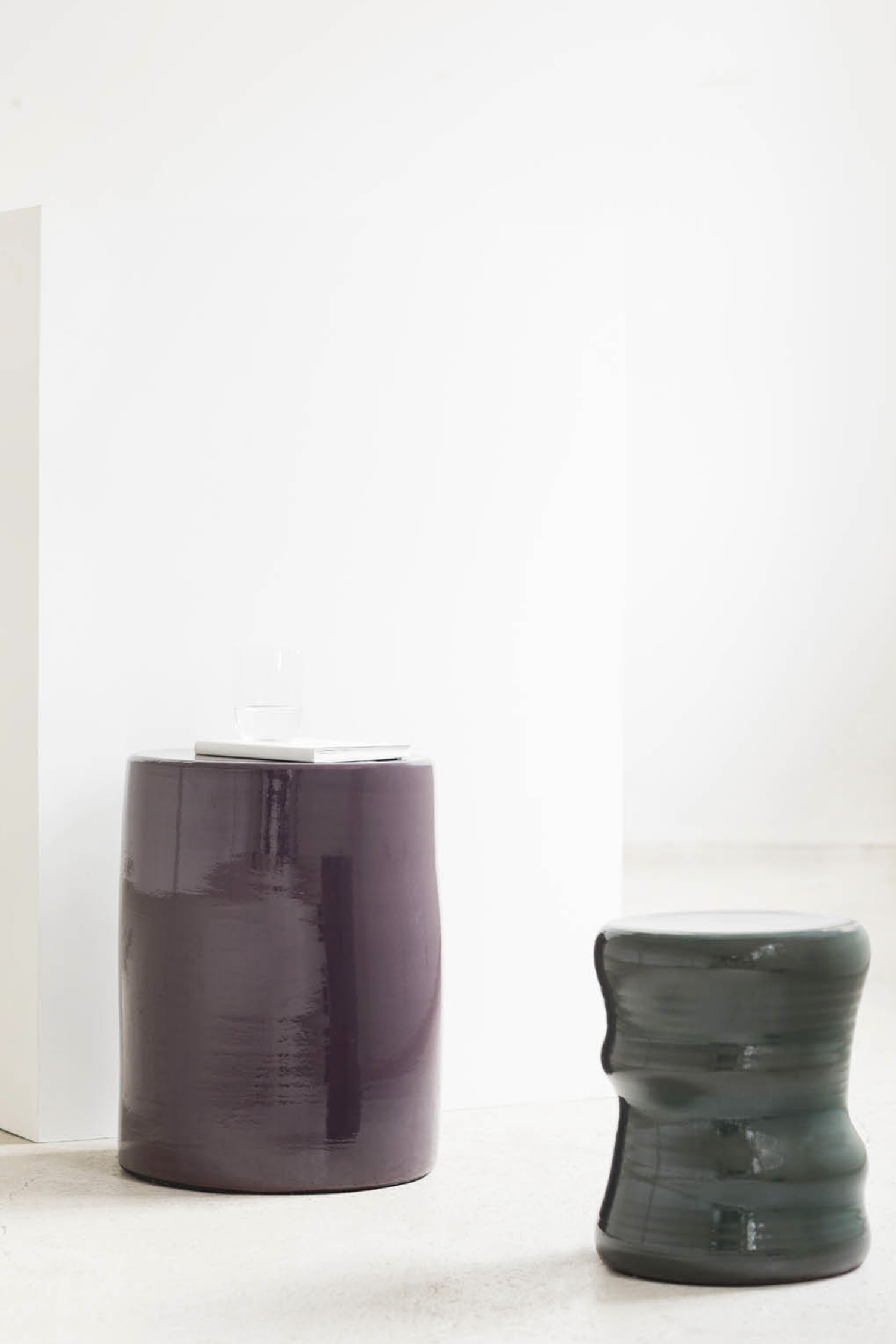 Ceramic Side Table Purple-Serax-KIOSK48TH