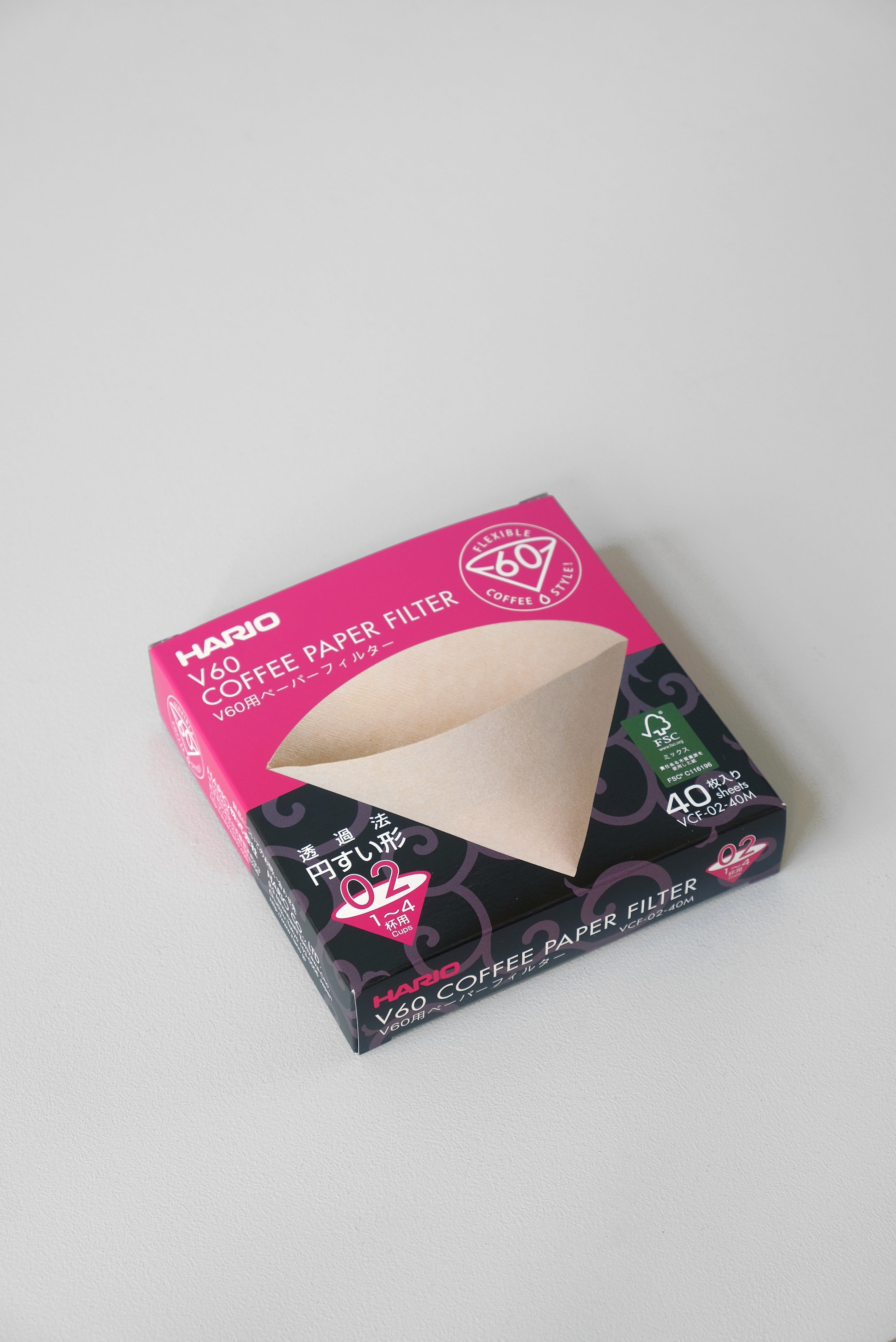 Coffee filter 40 pcs-Hario-KIOSK48TH