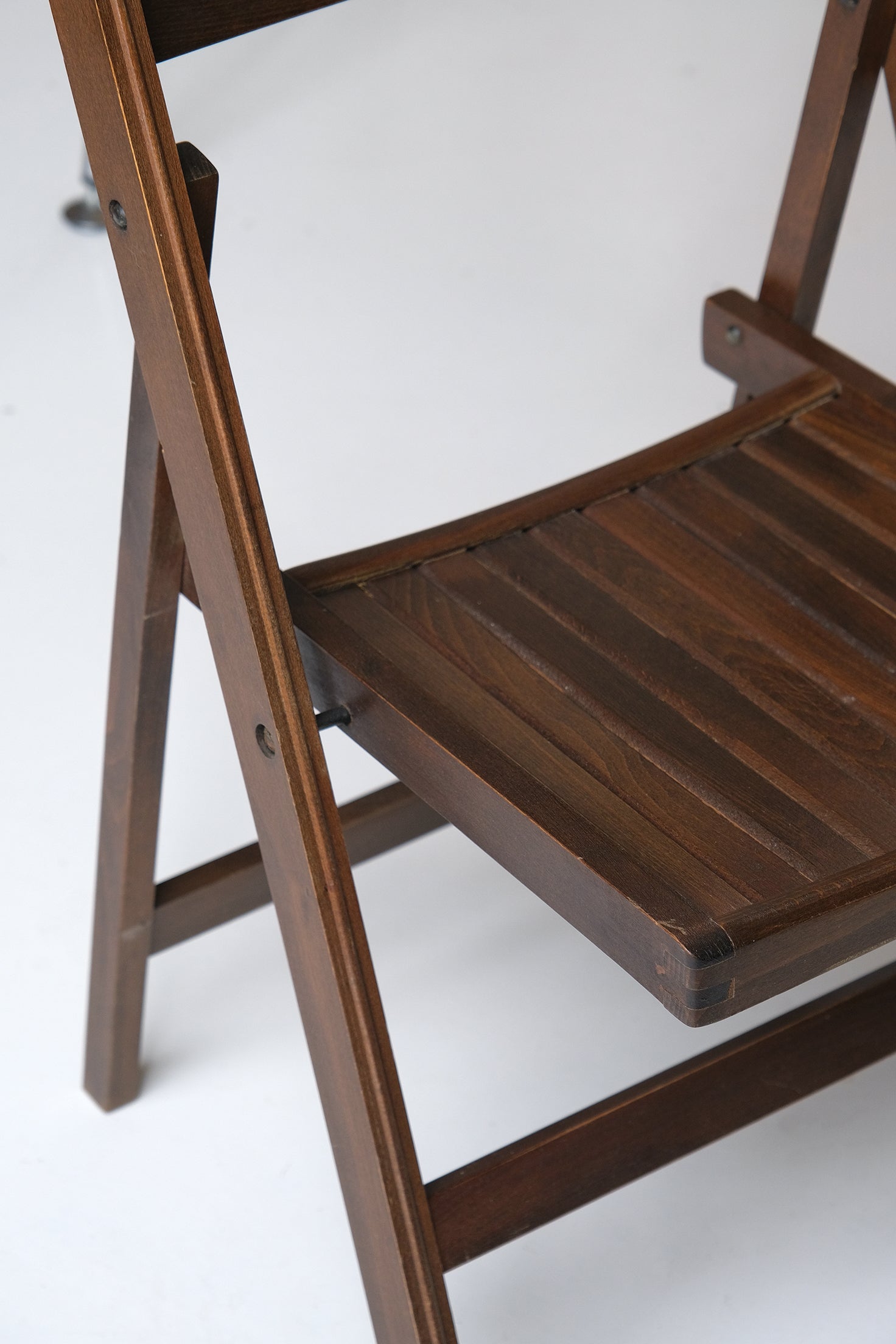 Dark Folding Chair-Vintage-KIOSK48TH