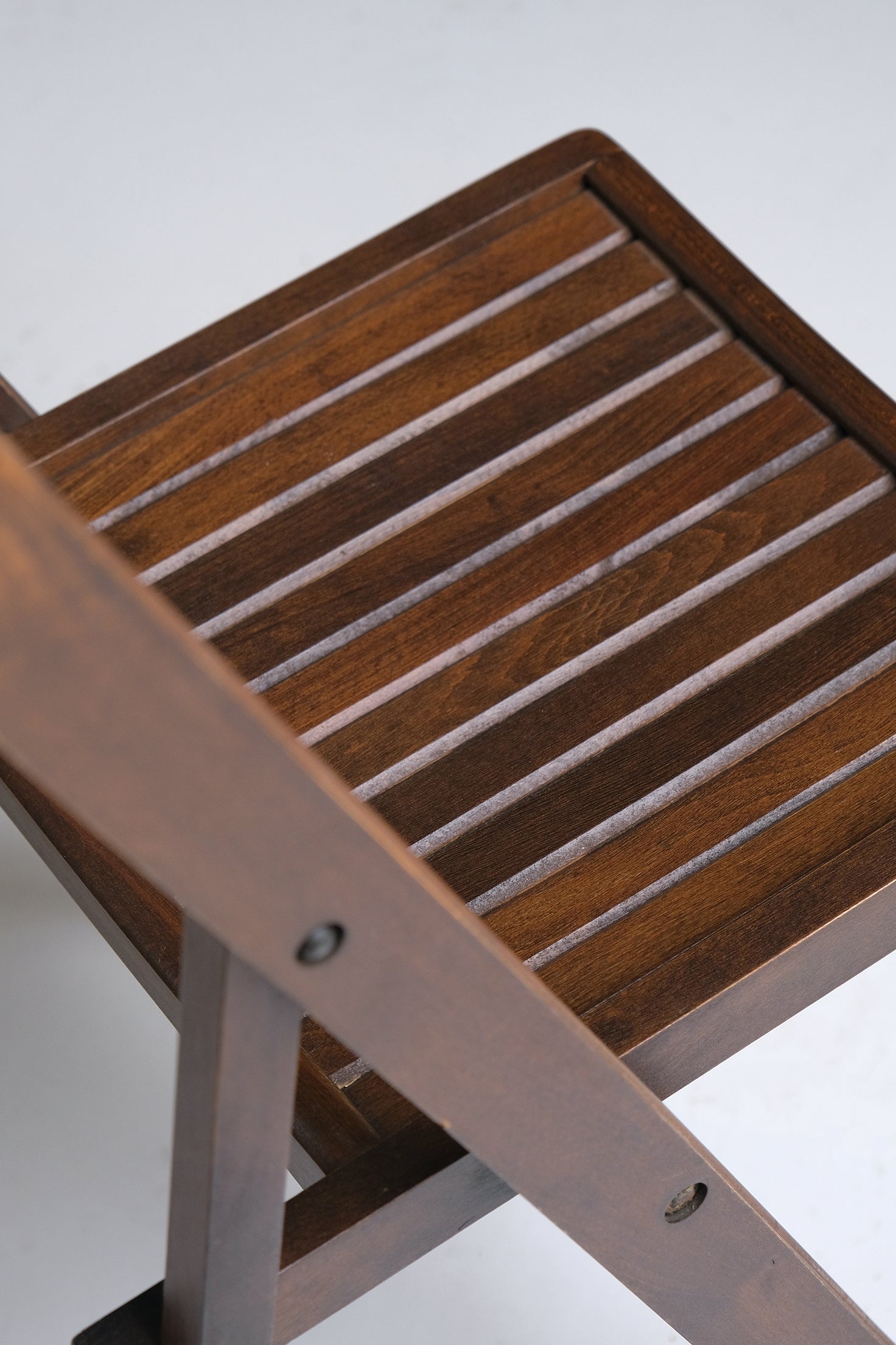 Dark Folding Chair-Vintage-KIOSK48TH