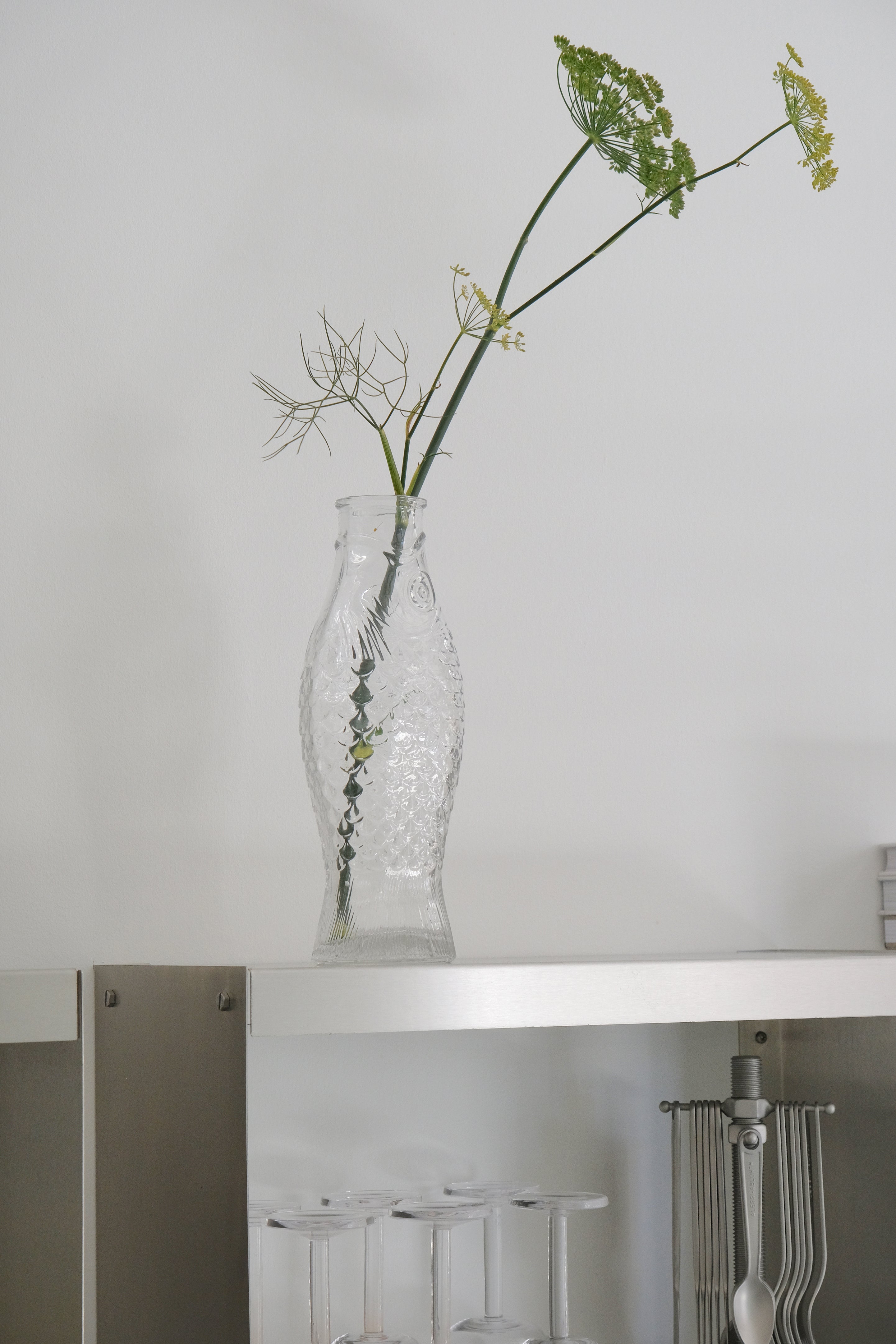 Fish vase/bottle transparent-Serax-KIOSK48TH