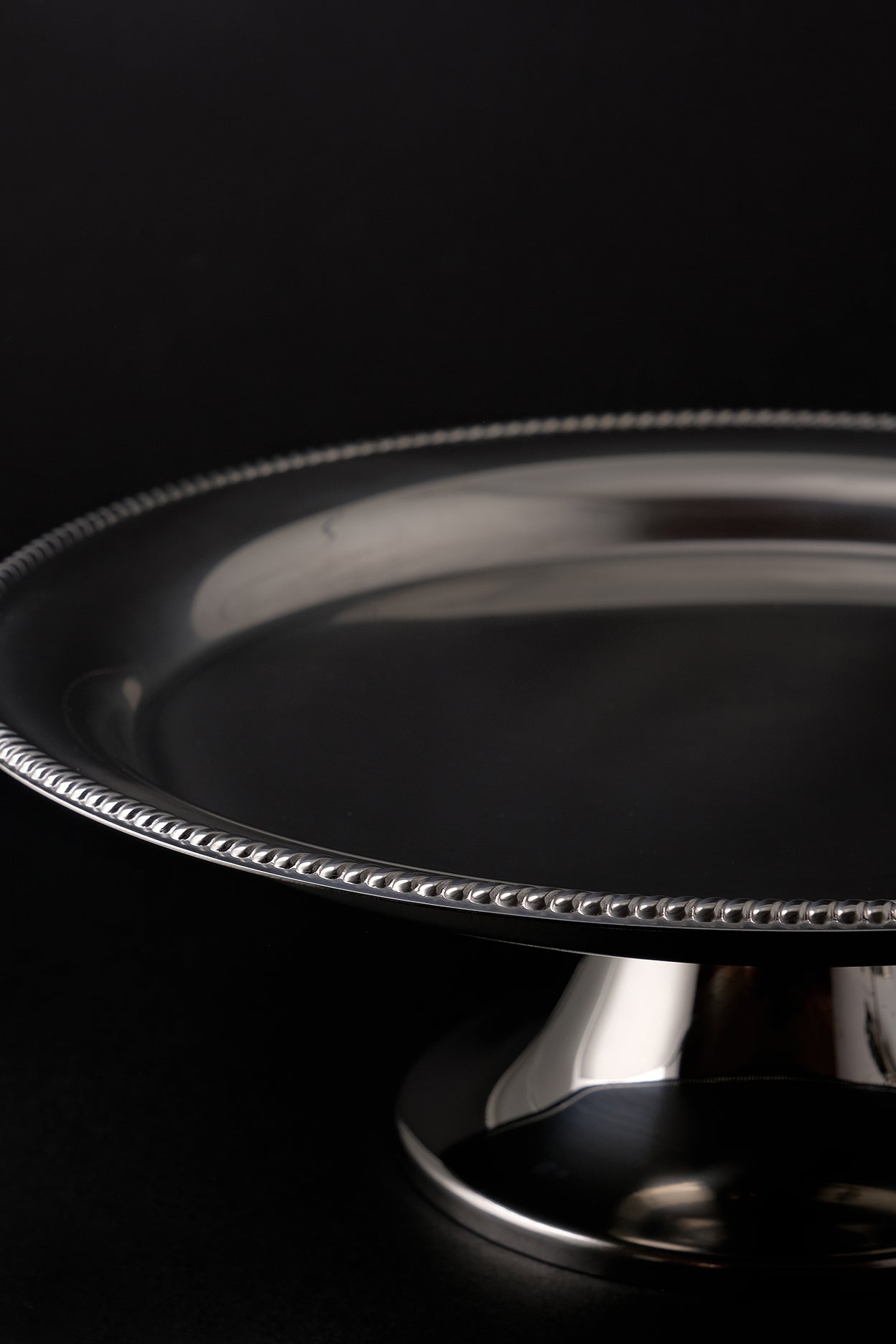 Footed Cake Stand-Inox-KIOSK48TH