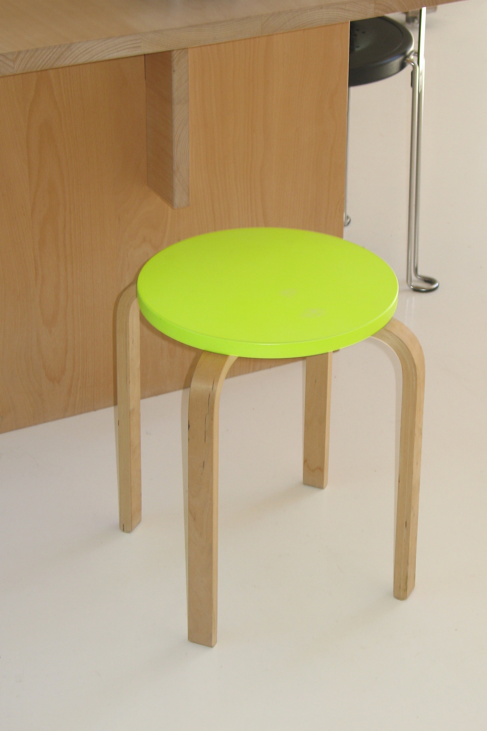 Frosta Stool Neon Yellow-Vintage-KIOSK48TH