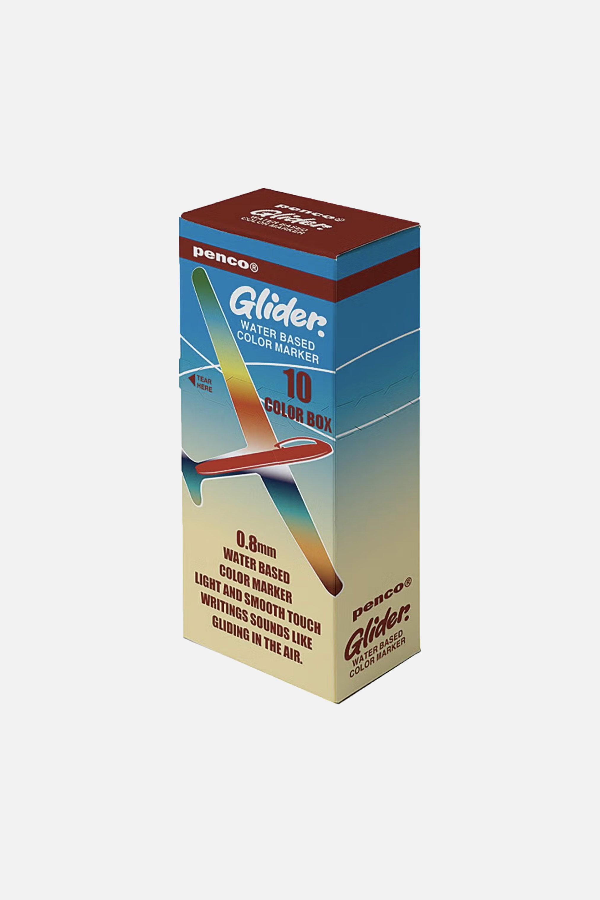 Glider Color Pen 10p Set-Penco-KIOSK48TH