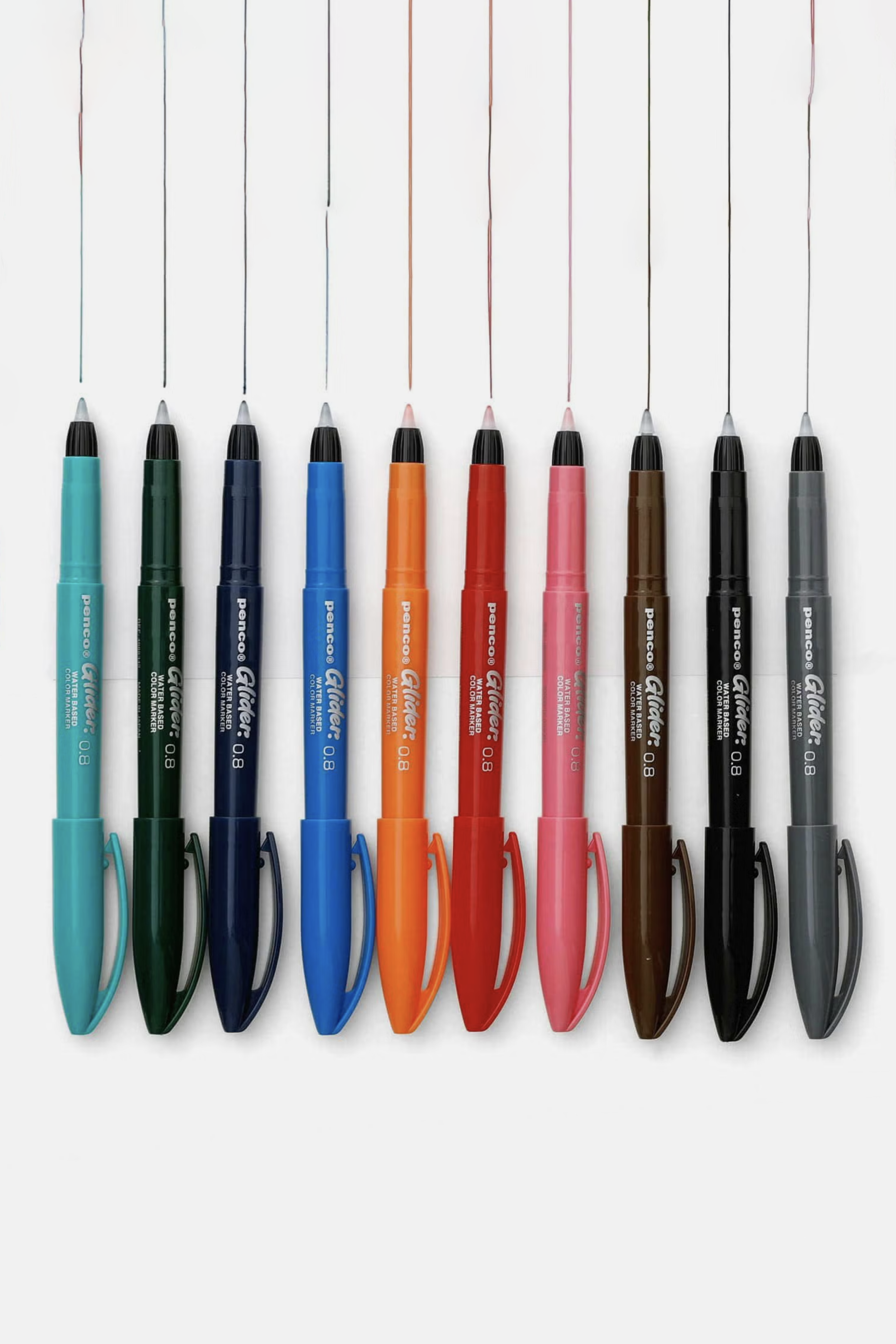 Glider Color Pen 10p Set-Penco-KIOSK48TH