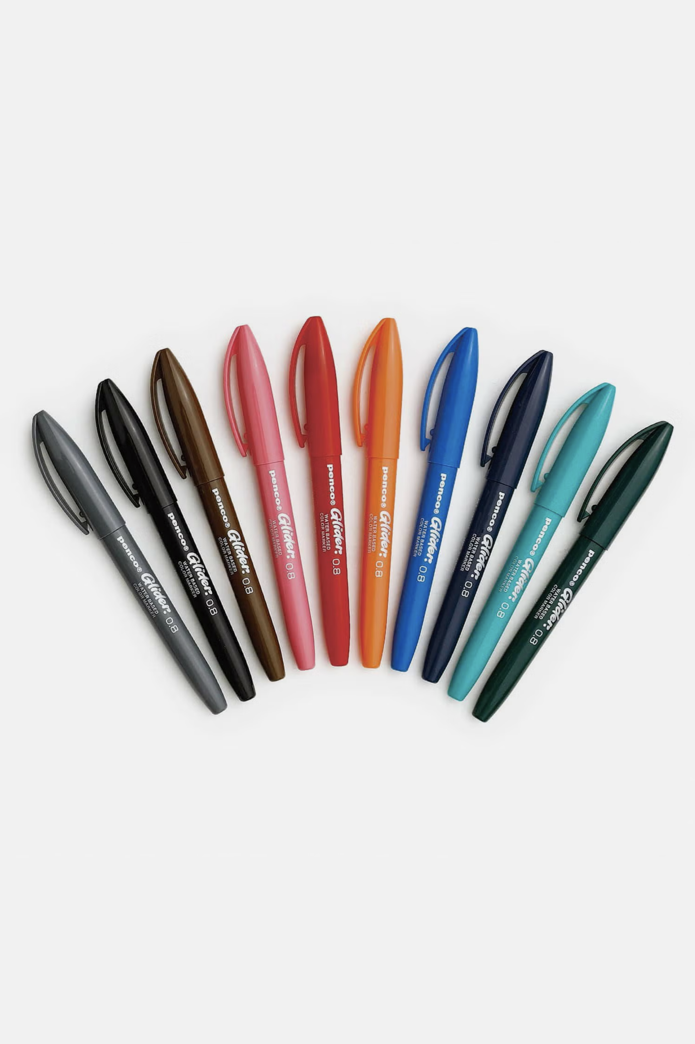 Glider Color Pen 10p Set-Penco-KIOSK48TH