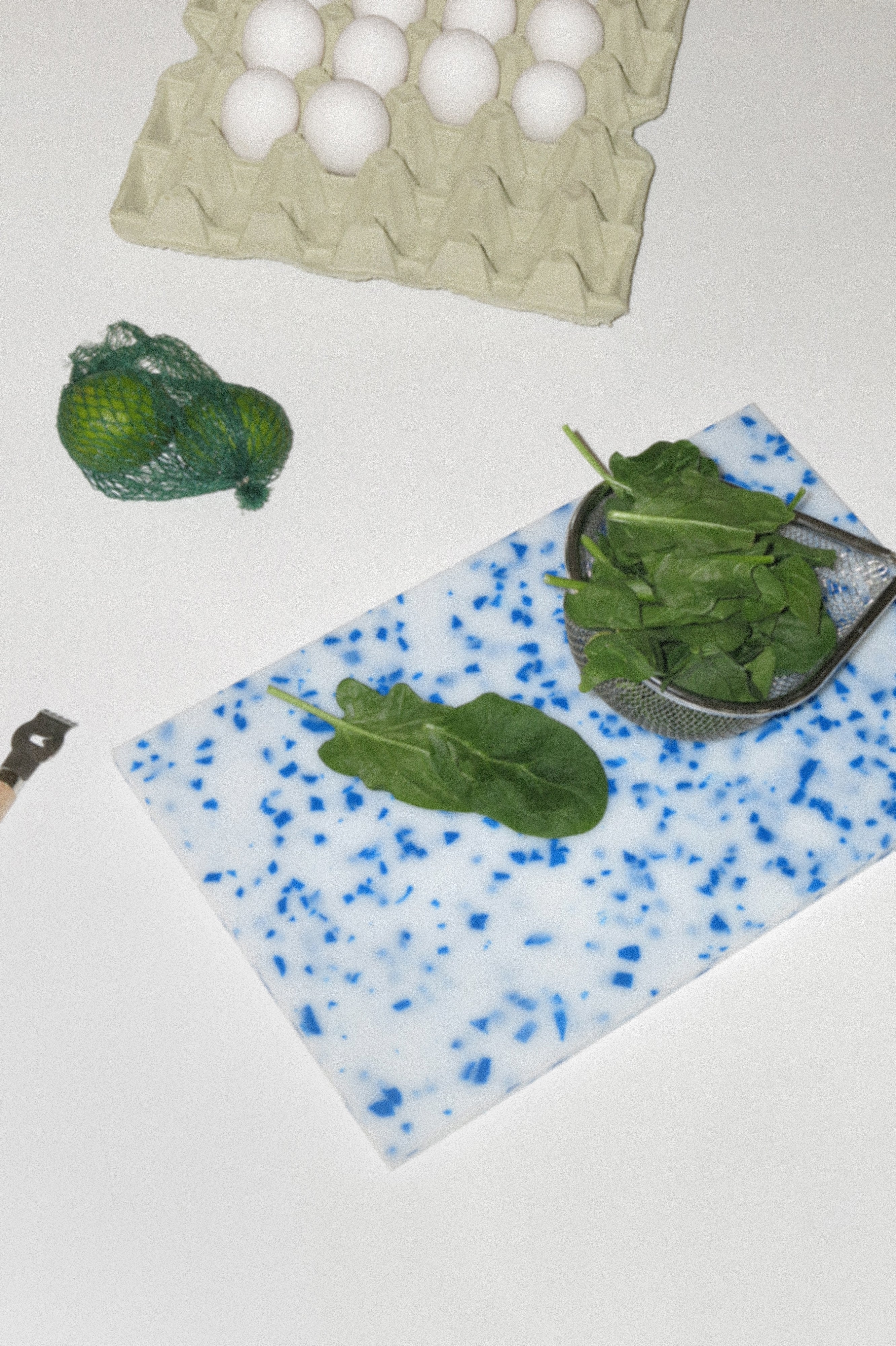 Grain chopping board blue-KIOSK48TH-KIOSK48TH-skærebræt