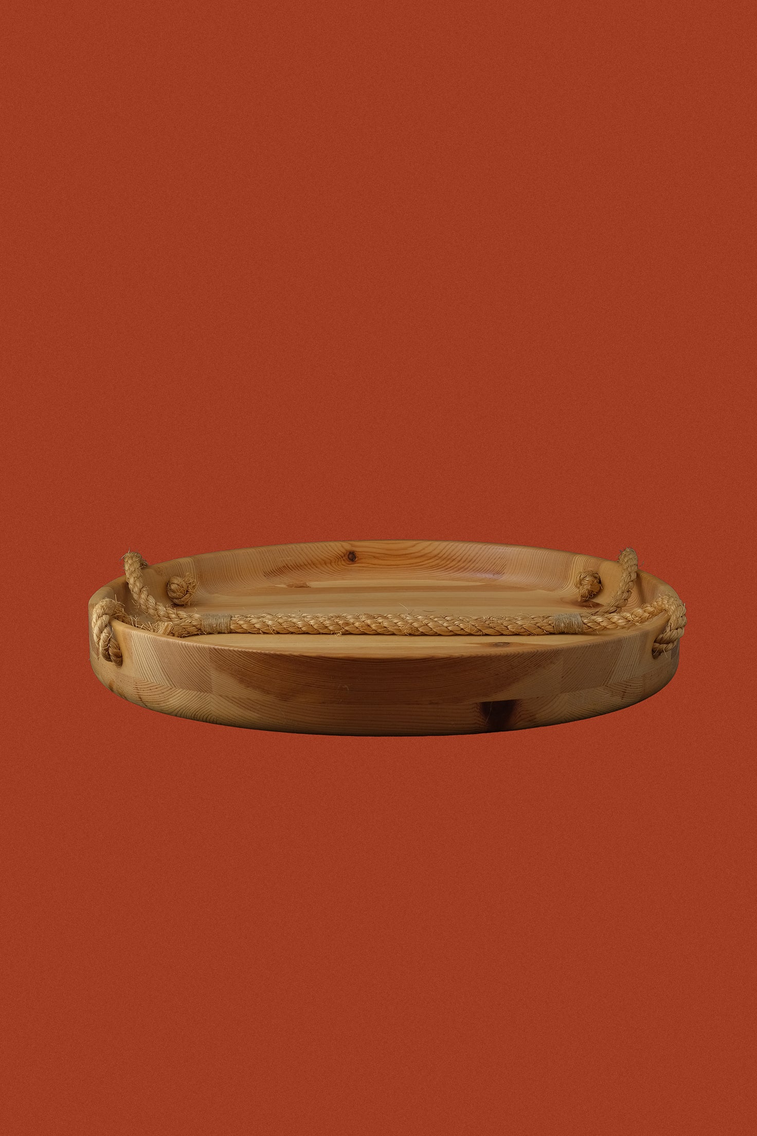 Handled Pine Tray-Vintage-KIOSK48TH