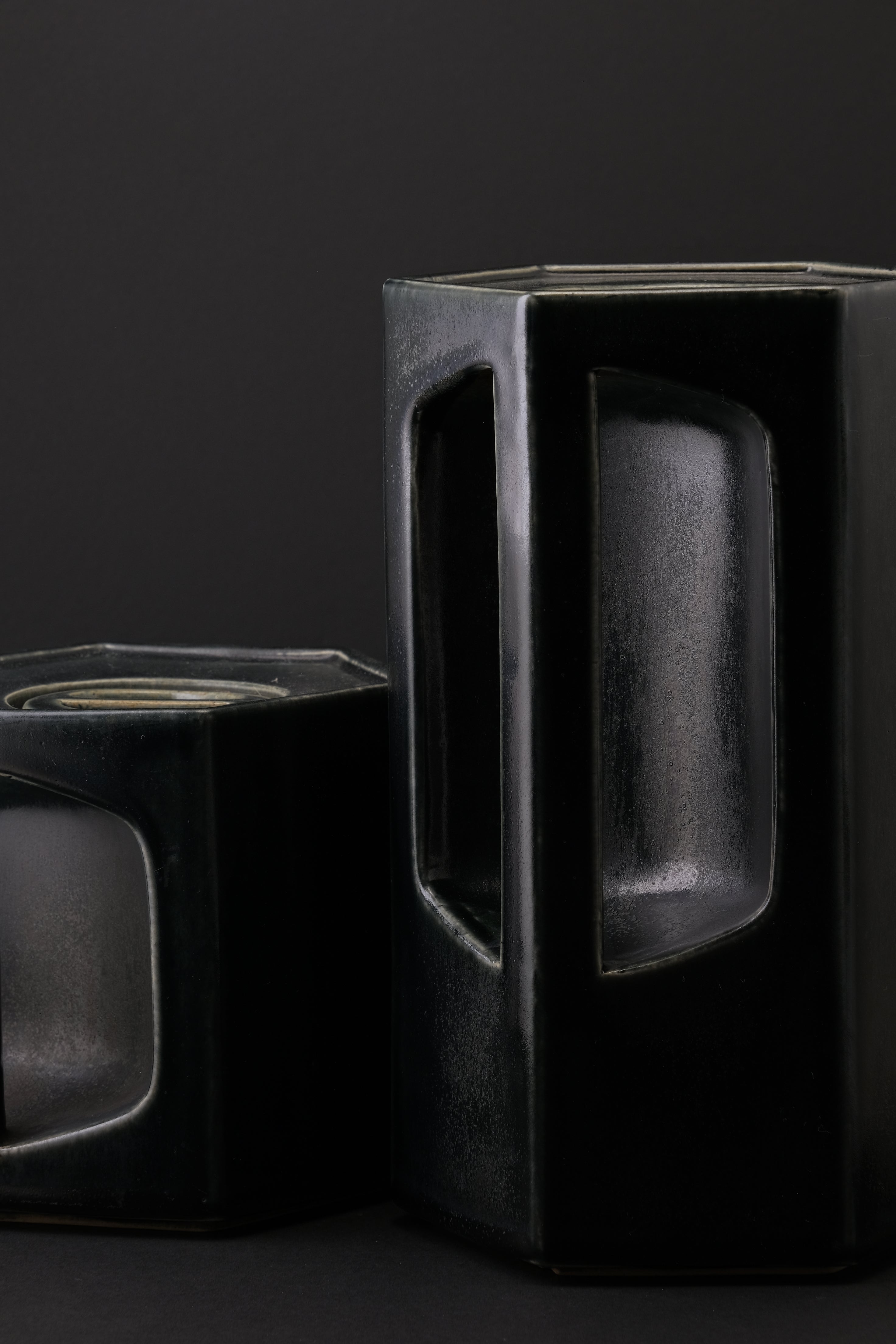 Hexagonal Coffee and Teapot-Vintage-KIOSK48TH