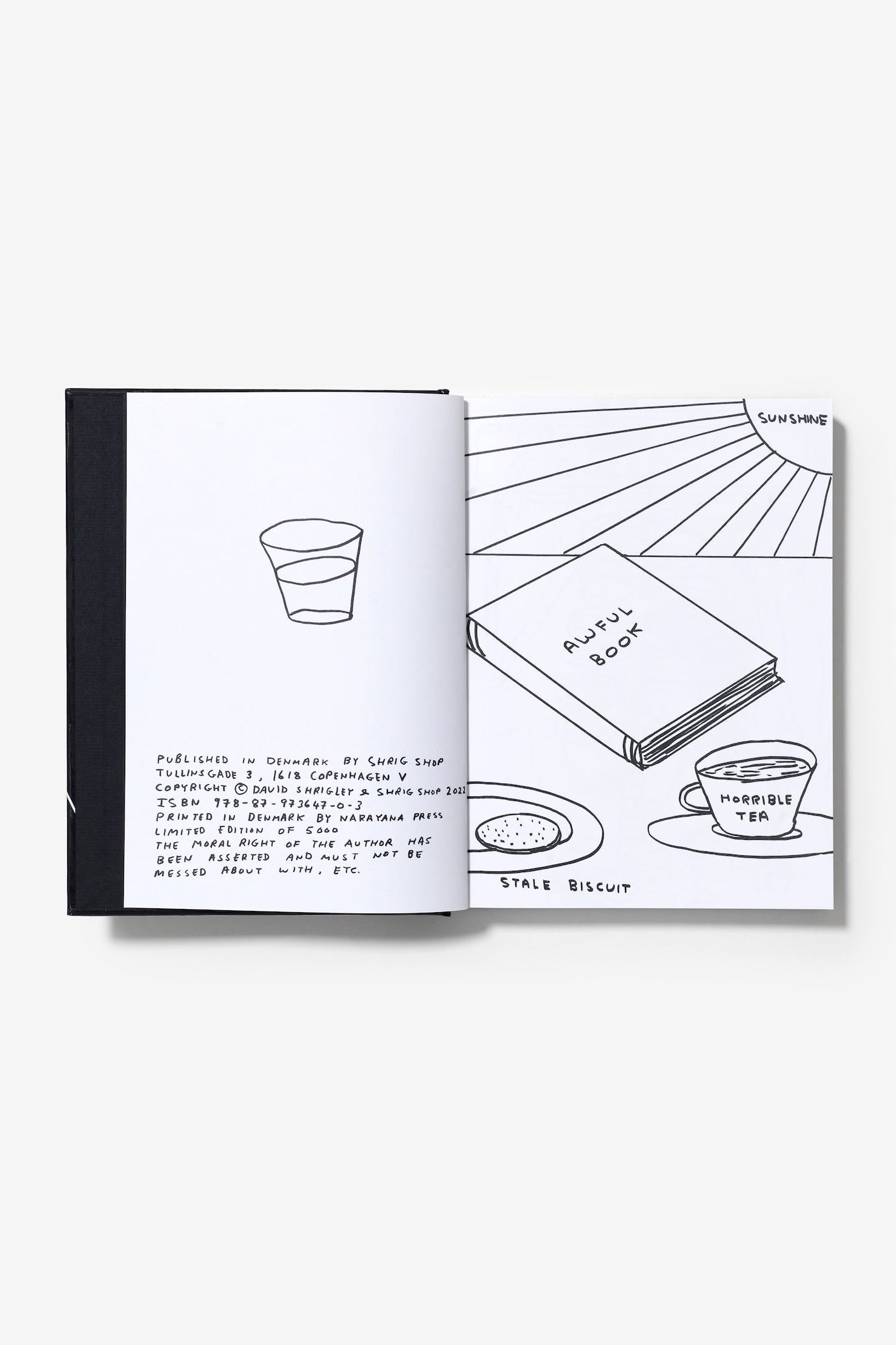 I Am The Jug You are The Glas-David Shrigley-KIOSK48TH