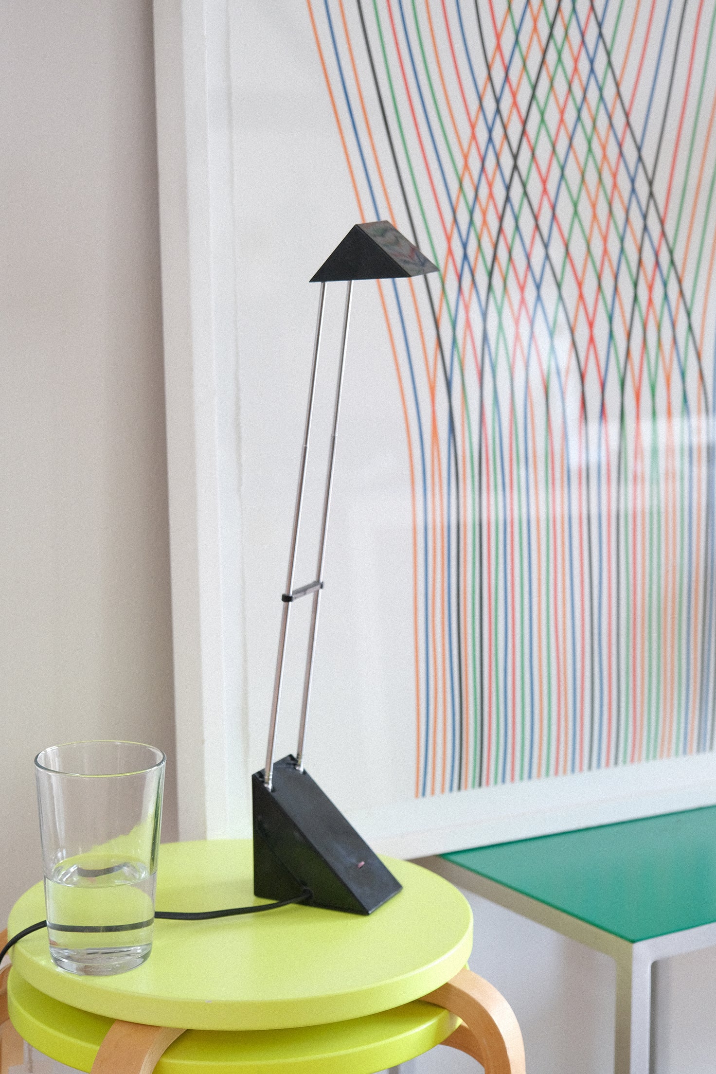 IKEA B703 80s Desk Lamp Black-Vintage-KIOSK48TH