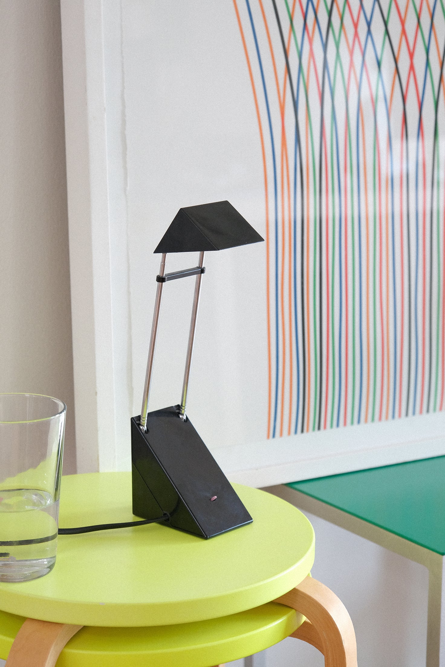 IKEA B703 80s Desk Lamp Black-Vintage-KIOSK48TH