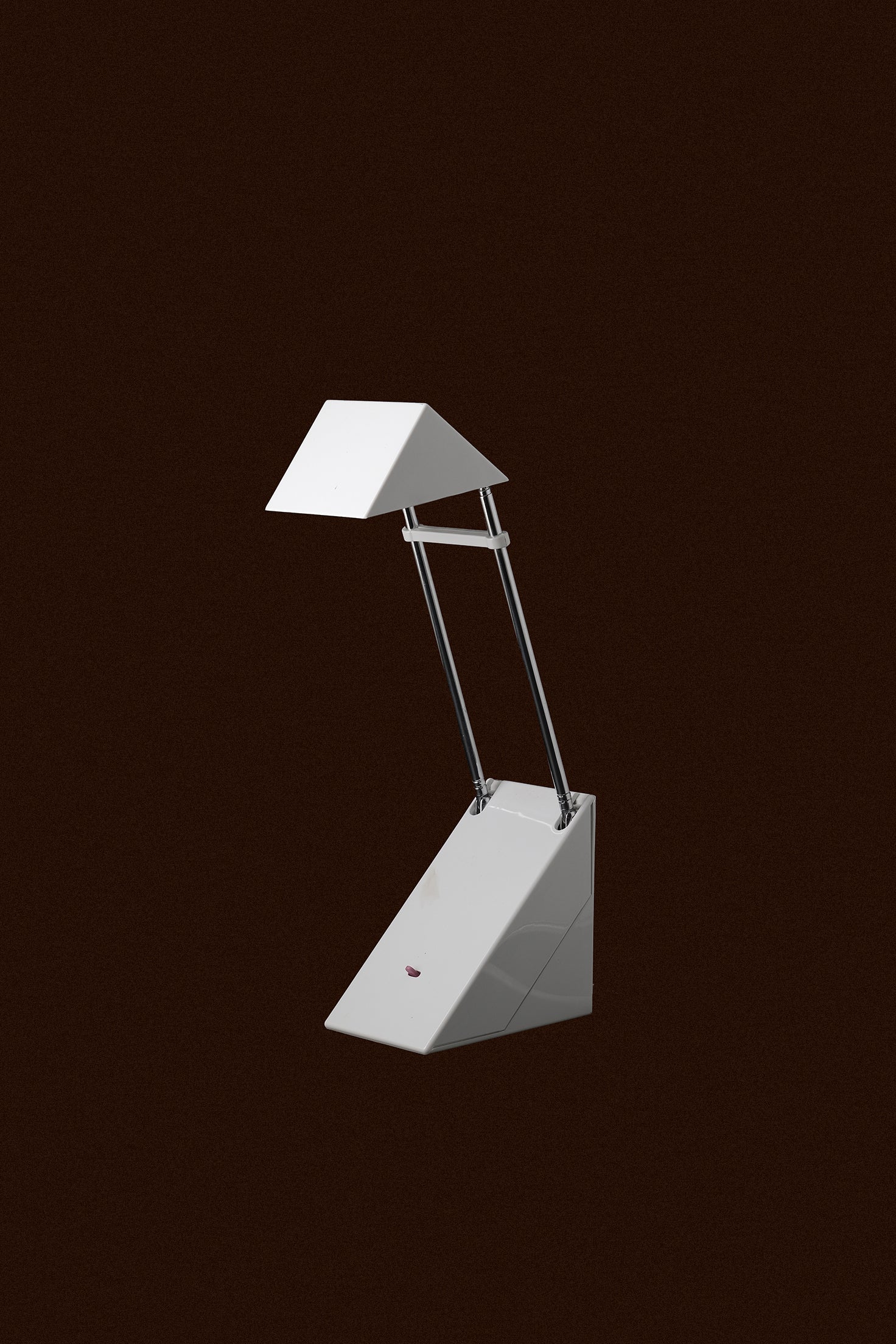 1980s Telescopic Desk Lamp White-Vintage-KIOSK48TH
