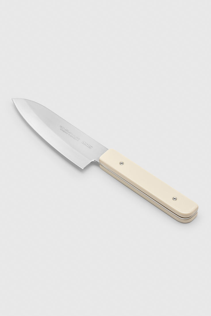 Baby Santoku Knife Eggshell