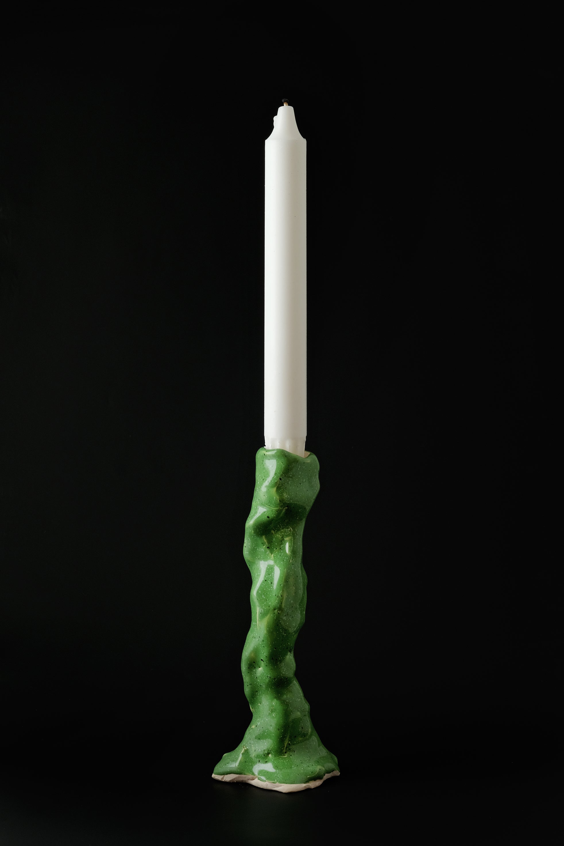 The candle holder large green-Emilie Holm-KIOSK48TH