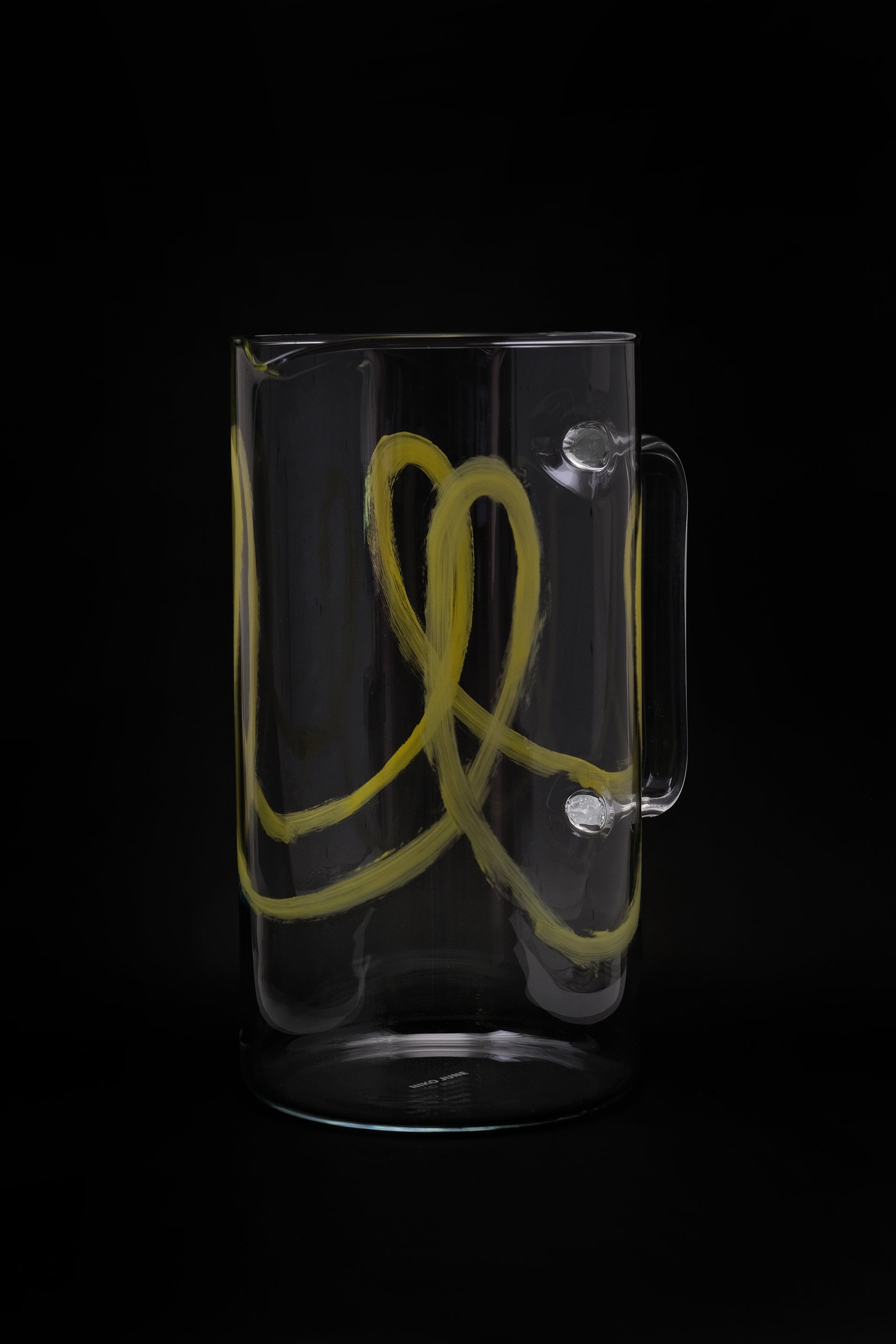 Soft serve pitcher yellow swirl-NIKO JUNE-KIOSK48TH