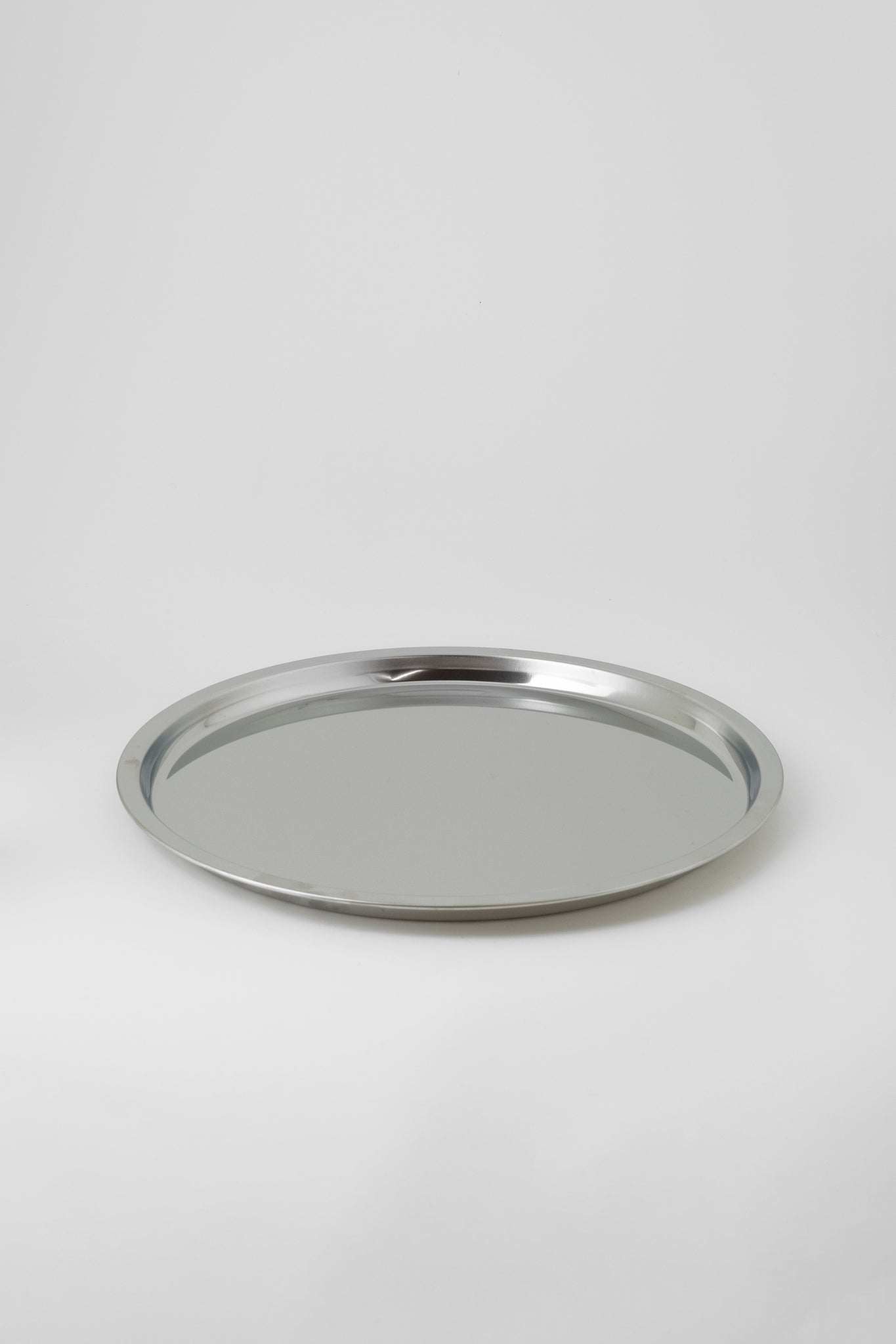 Round steel tray 30cm-Inox-KIOSK48TH