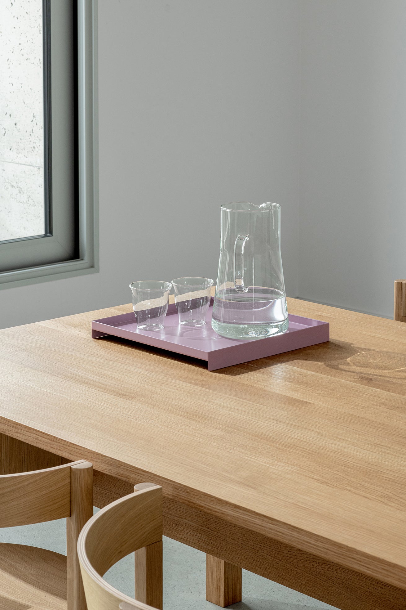 L3 COURT Tray Square Lavender-LOEHR-KIOSK48TH