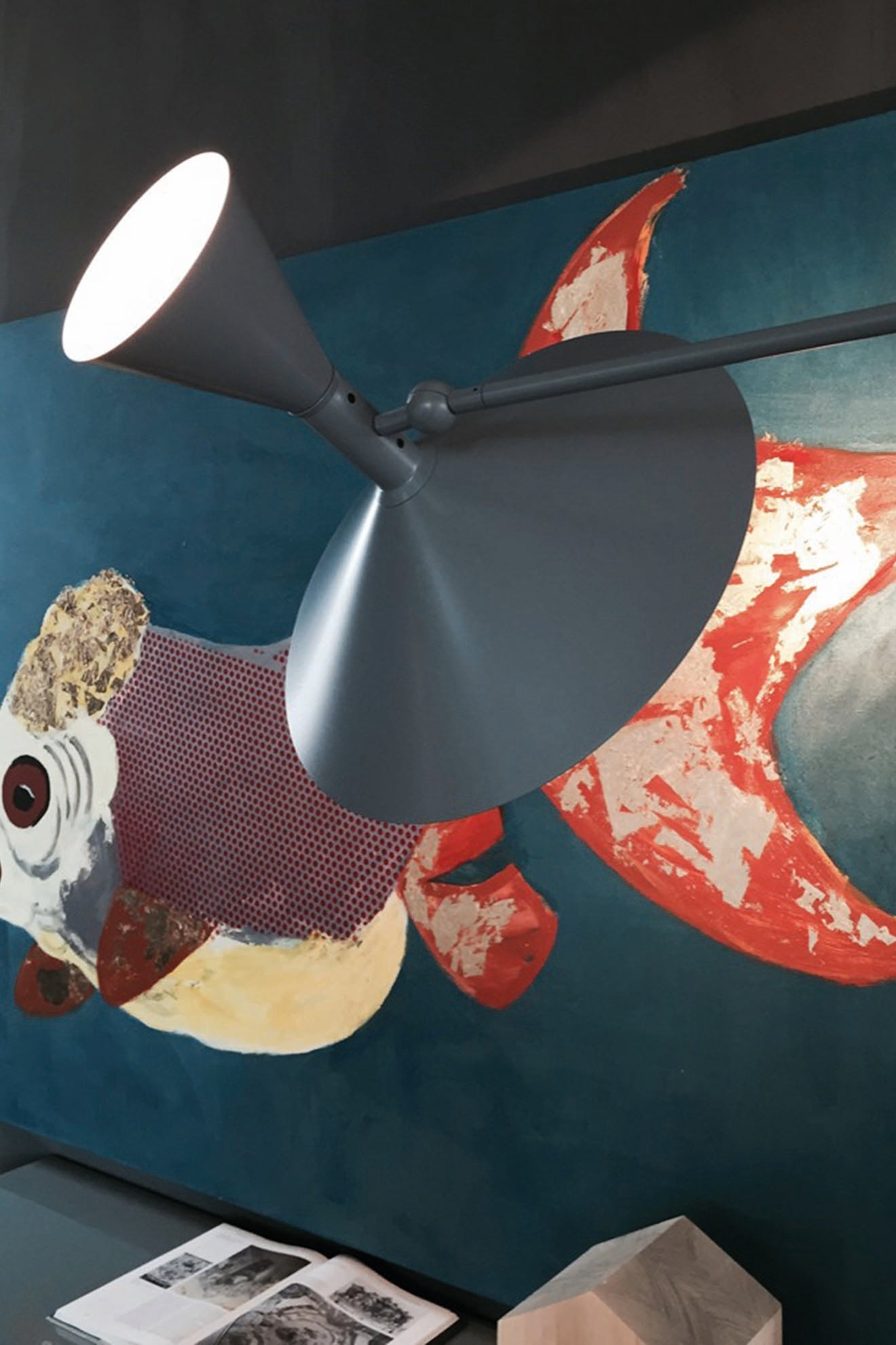 Mini Lamp De Marseille Grey-Nemo Lighting-KIOSK48TH