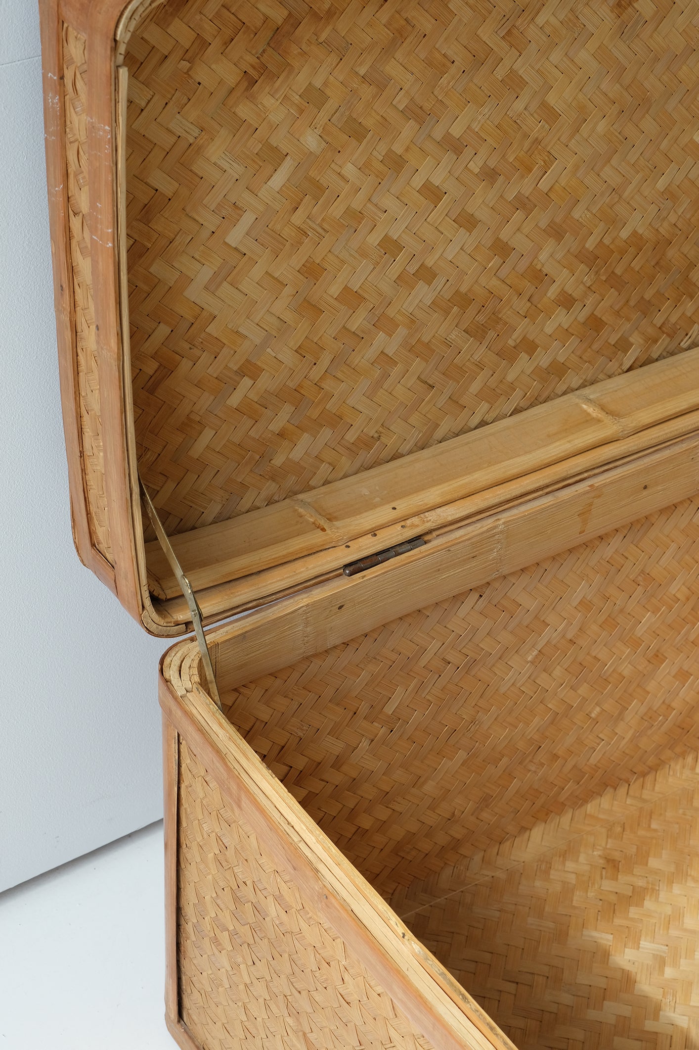 Large Bamboo Chest-Vintage-KIOSK48TH
