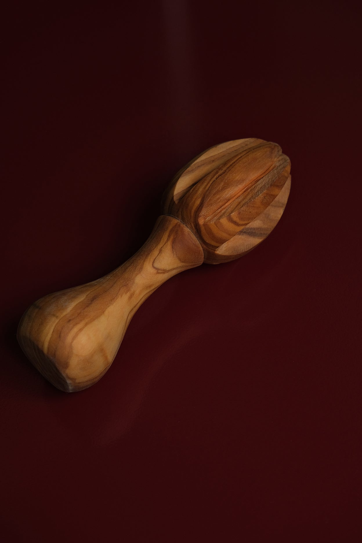 Lemon Squeezer Olive Wood-Inox-KIOSK48TH