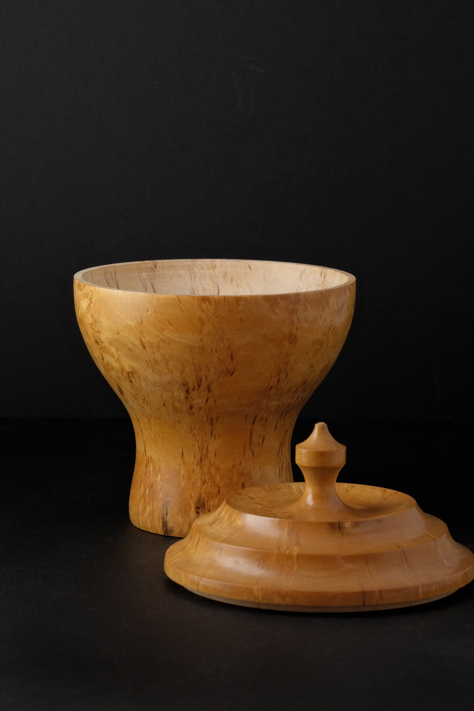 Lidded Wood Jar-Vintage-KIOSK48TH