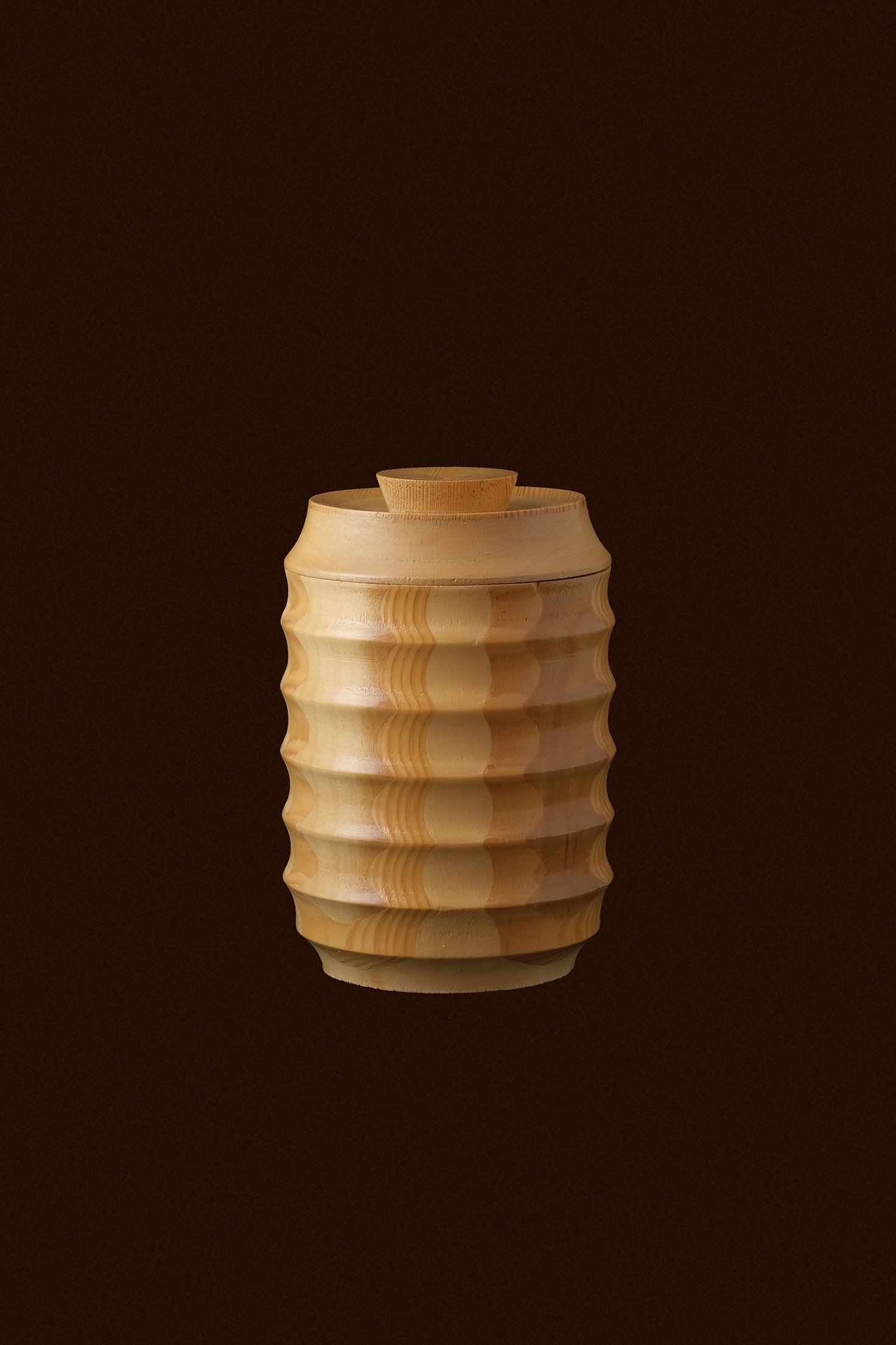 Lidded Wood Jar-Vintage-KIOSK48TH