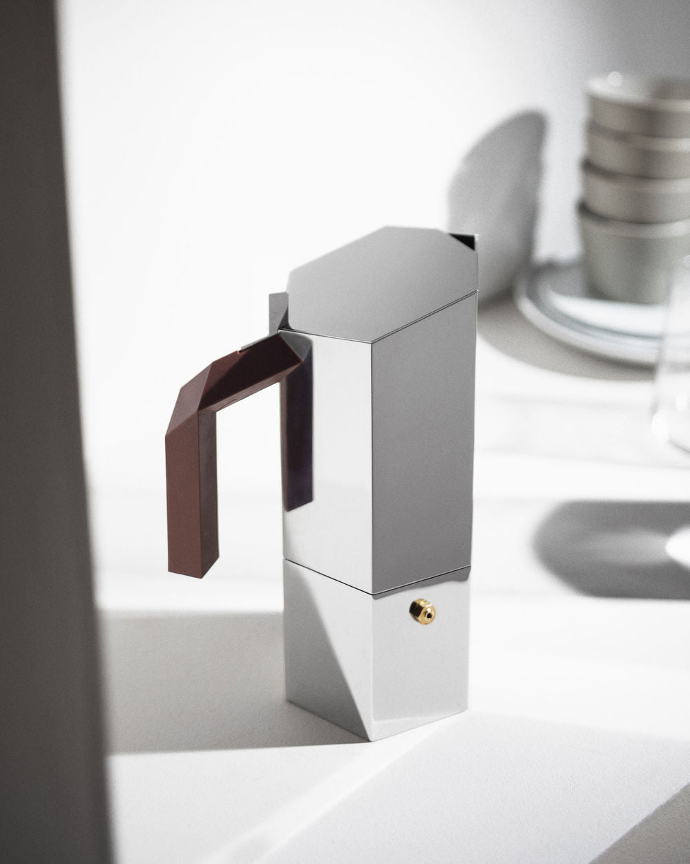 Menhir 3 cup espresso maker-Alessi-KIOSK48TH