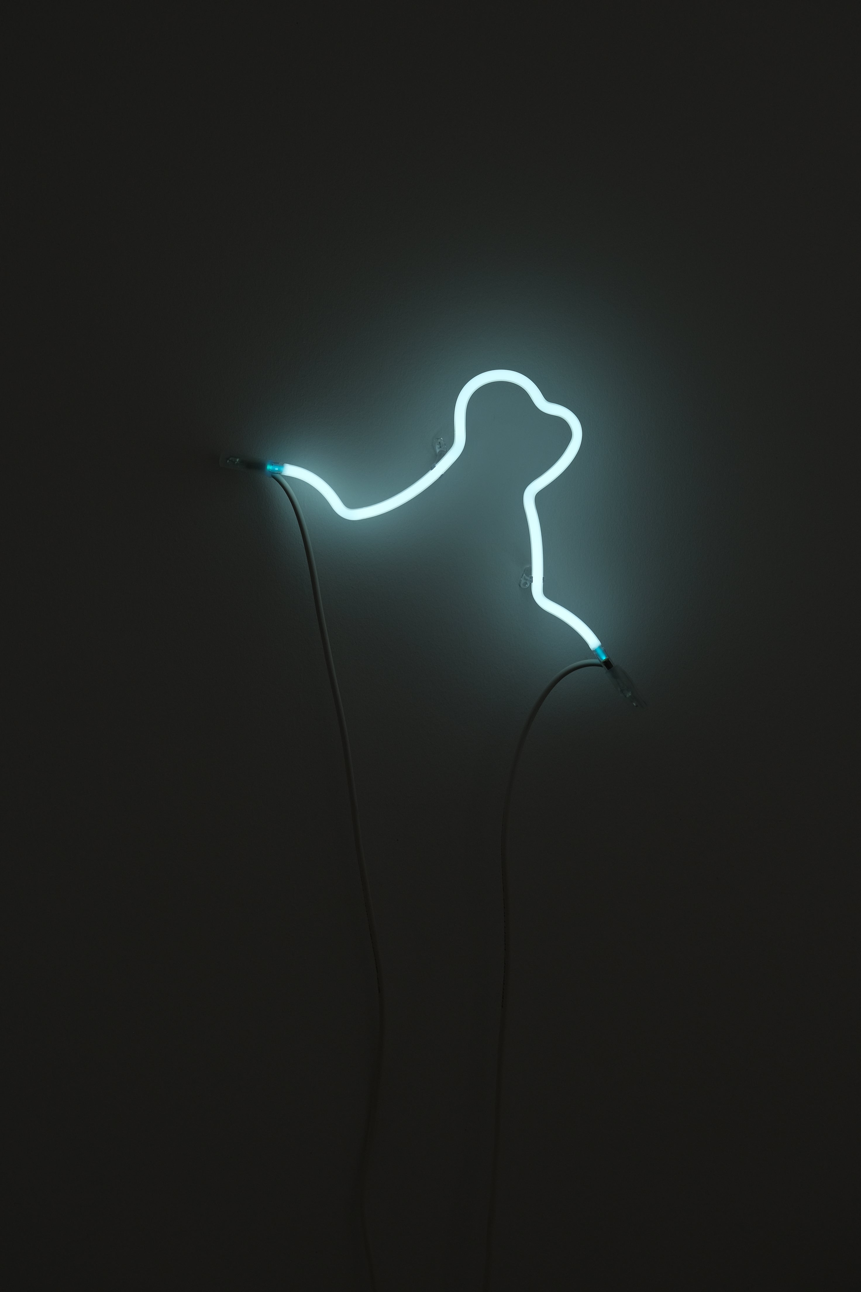 Neon wall lamp white-Josefin Eklund-KIOSK48TH