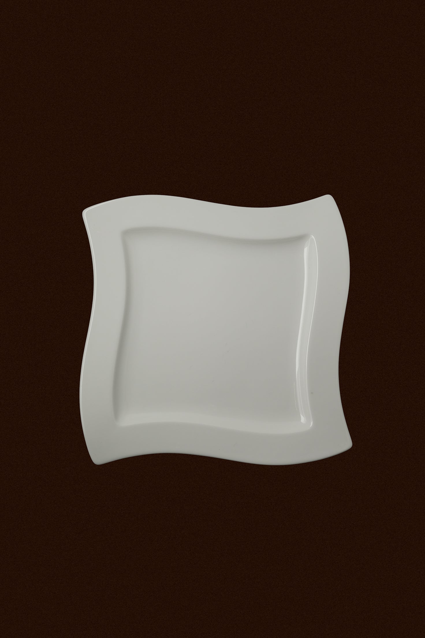 New Wave Square Plates Set of 4-Vintage-KIOSK48TH