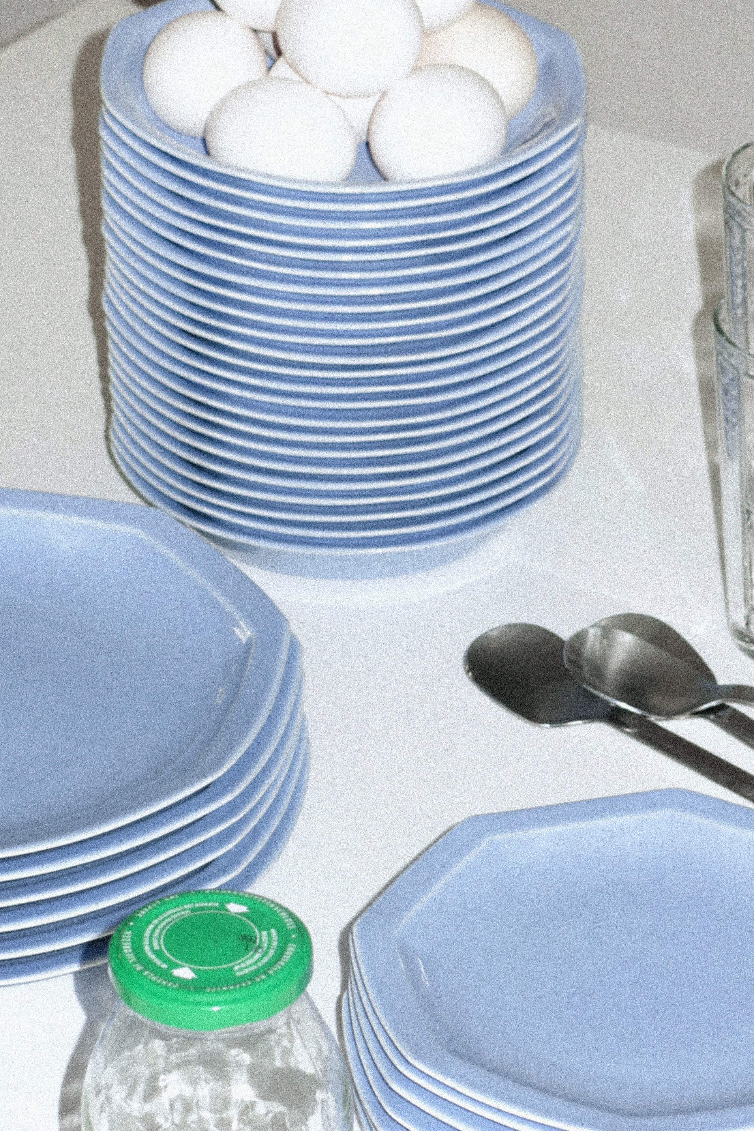 Octangle deep plate light blue-Ogre-[interior]-[design]-KIOSK48TH