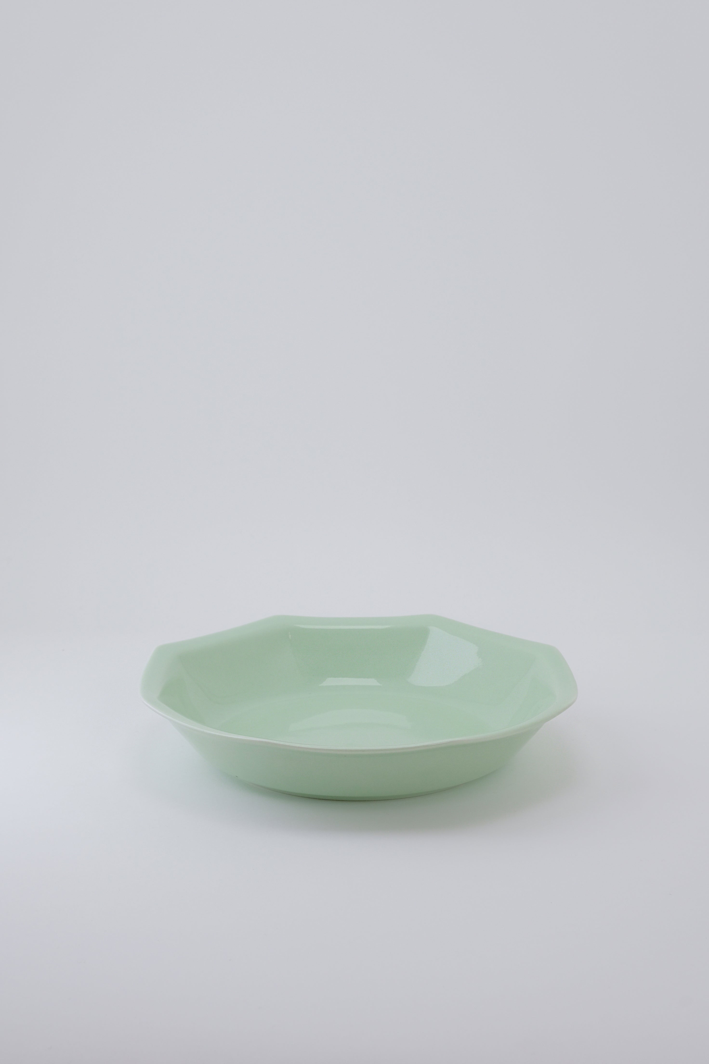 Octangle deep plate mint-Ogre-KIOSK48TH