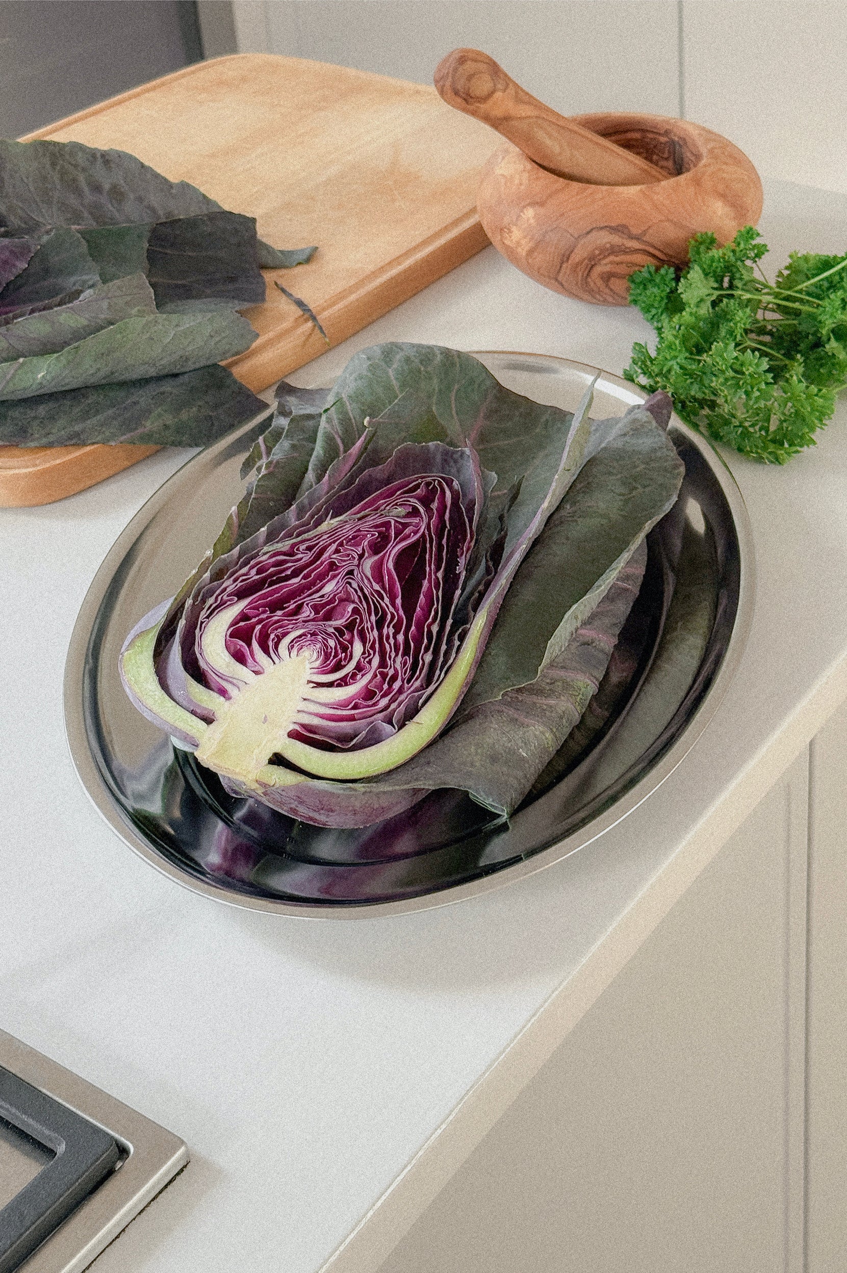 Oval serving tray 2 sizes
