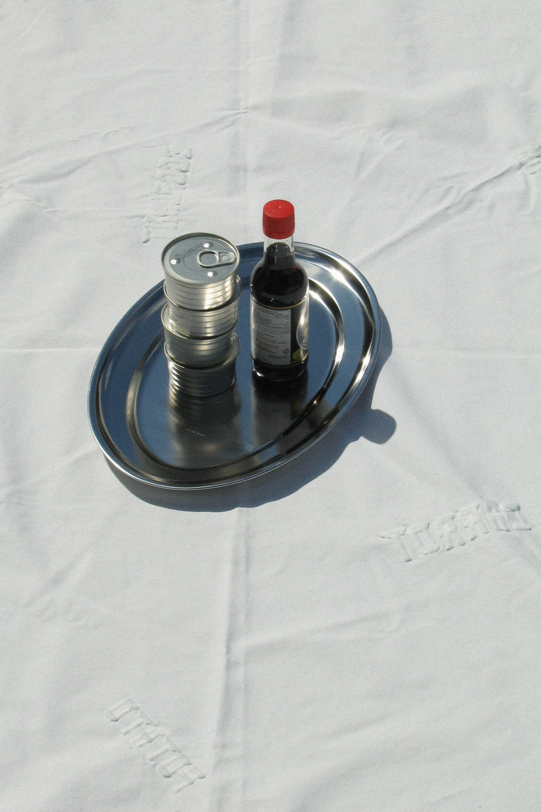 Oval serving tray 2 sizes-Inox-KIOSK48TH