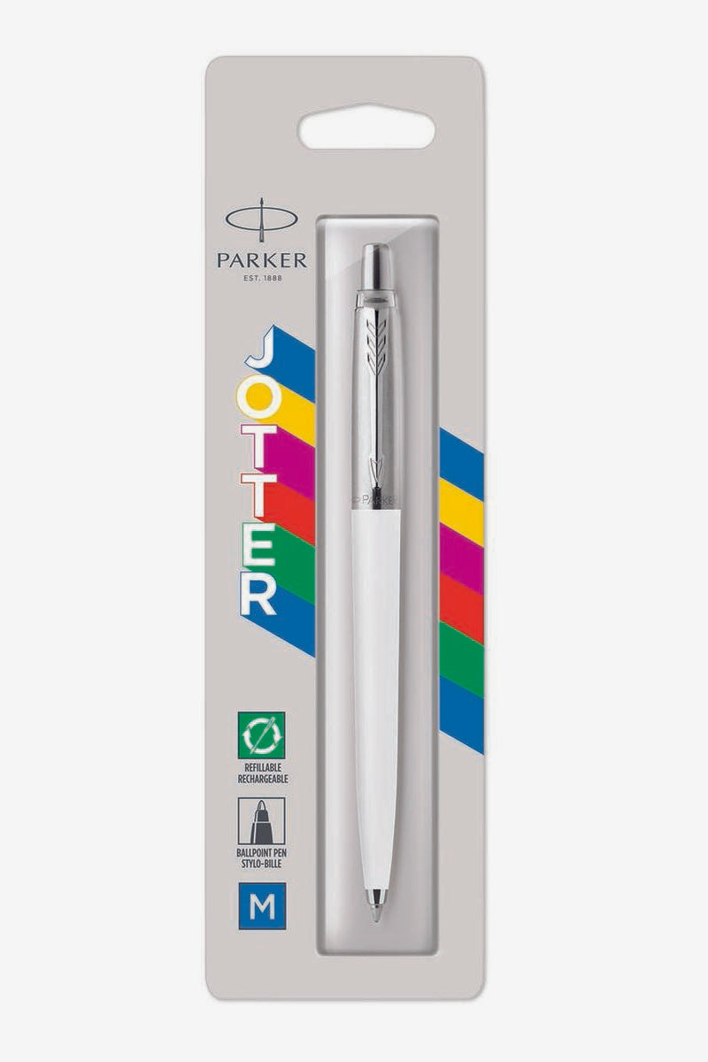 Jotter ballpoint pen white-Parker-[interior]-[design]-KIOSK48TH