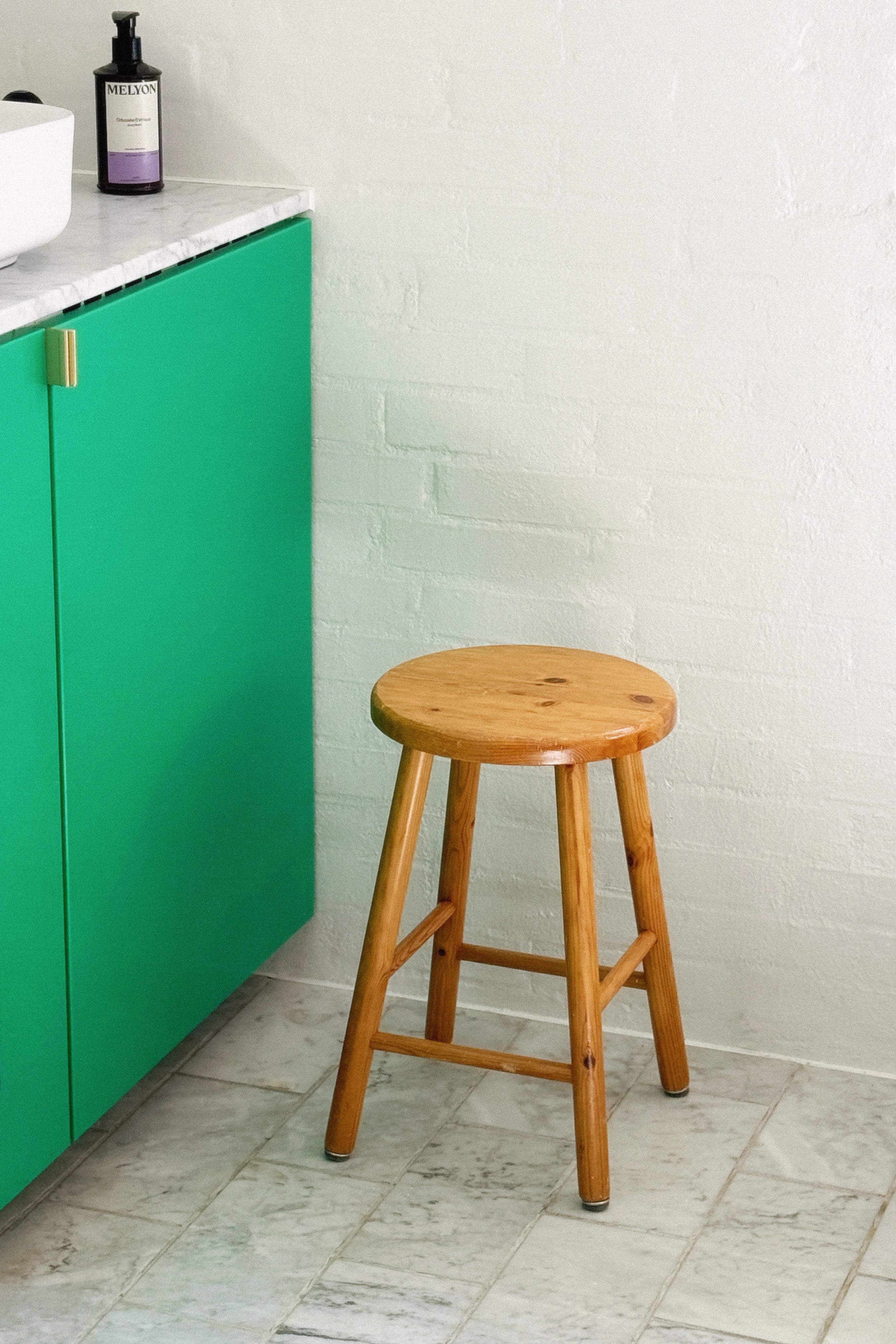Pine Stool-Vintage-KIOSK48TH