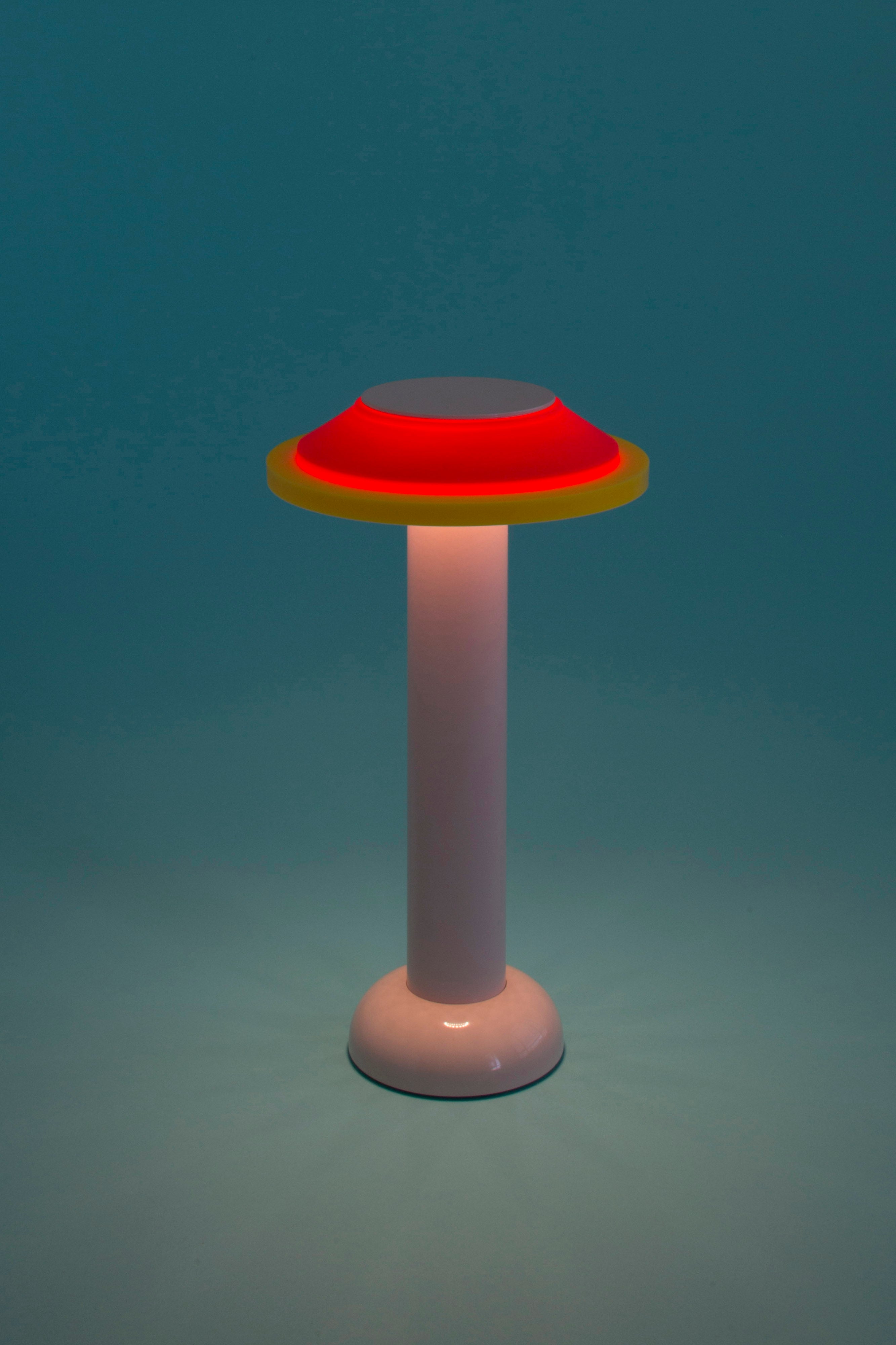 PL2 Portable Lamp Pink-Sowden-KIOSK48TH