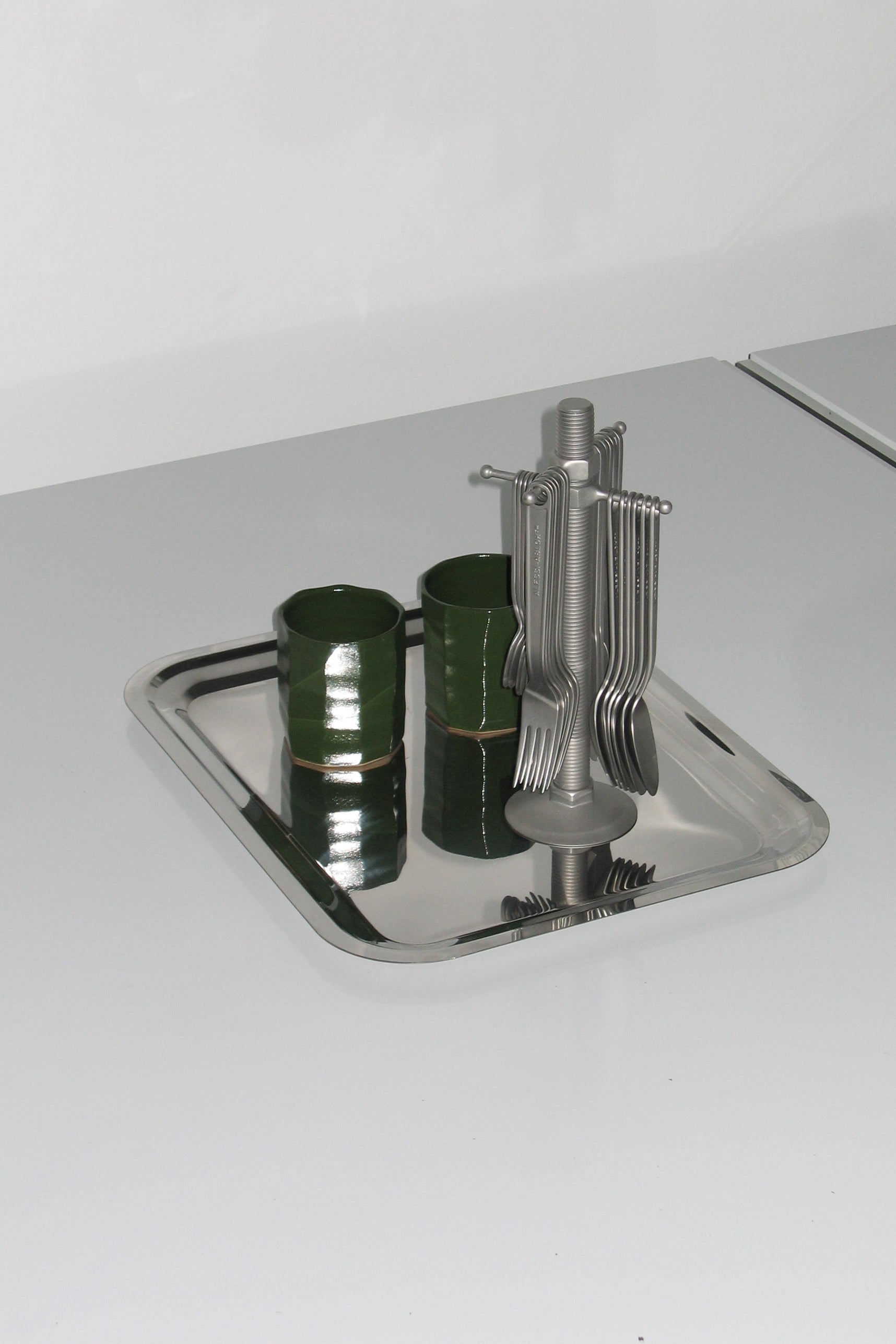Rectangle tray 40cm-Inox-KIOSK48TH
