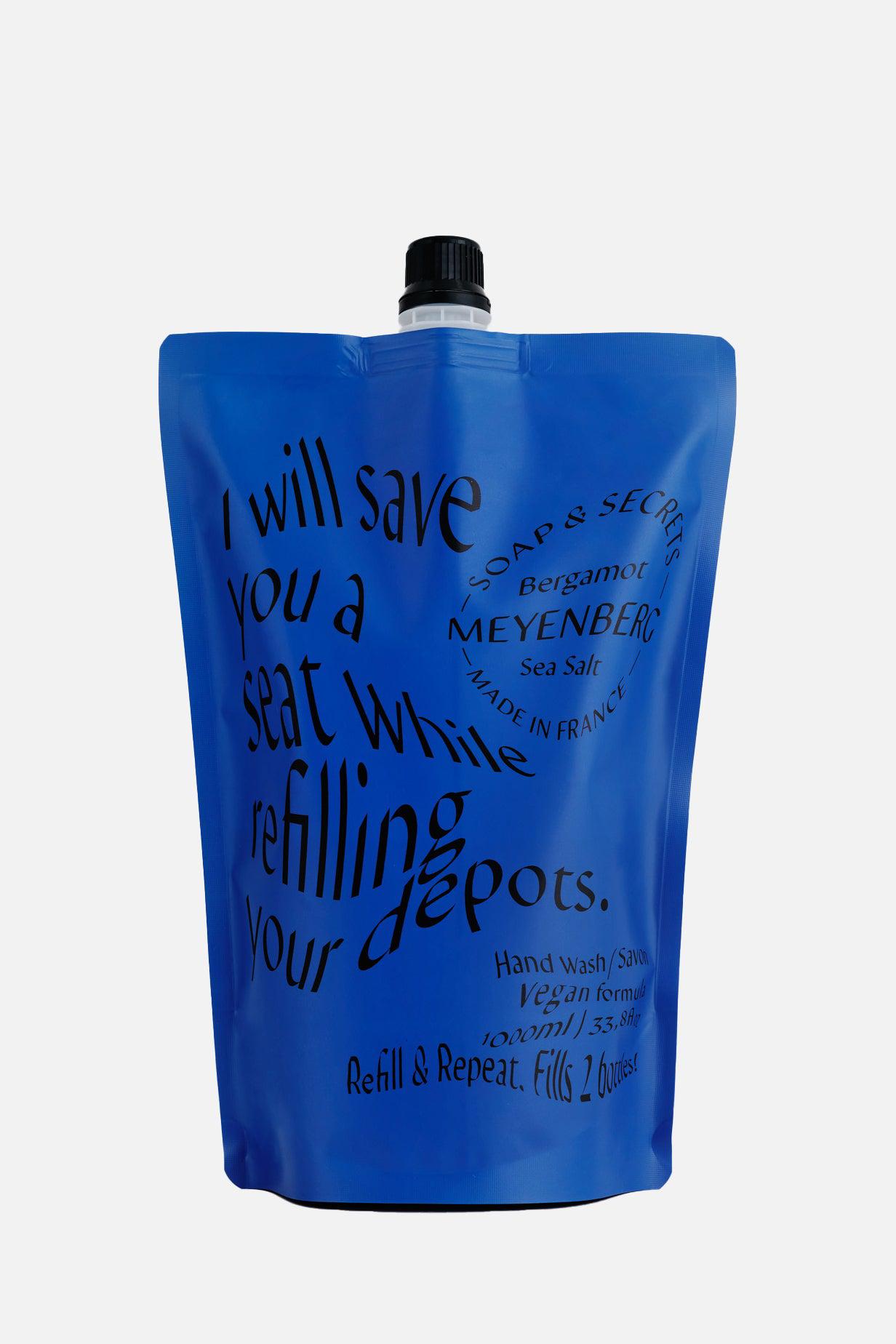Refill Hand wash bergamot & sea salt-Meyenberg-KIOSK48TH